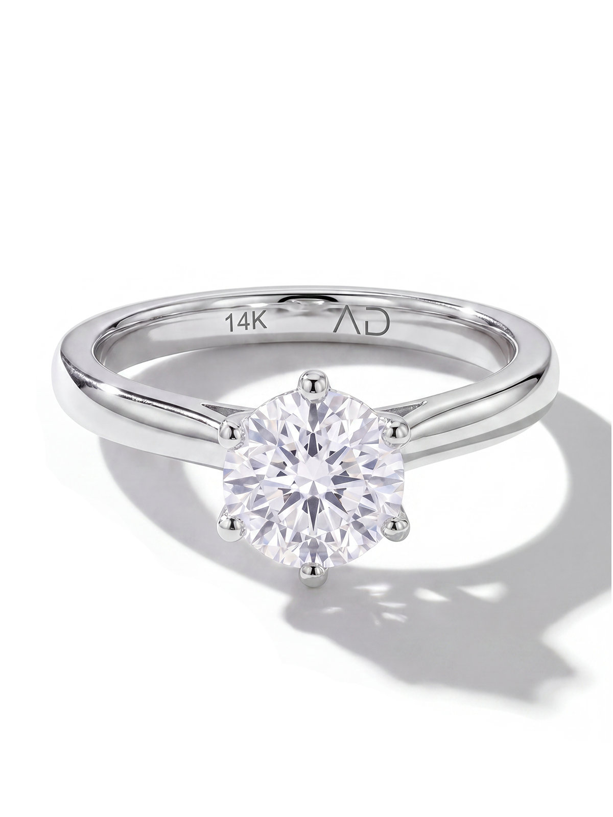 6 Tırnak Tektaş Yüzük