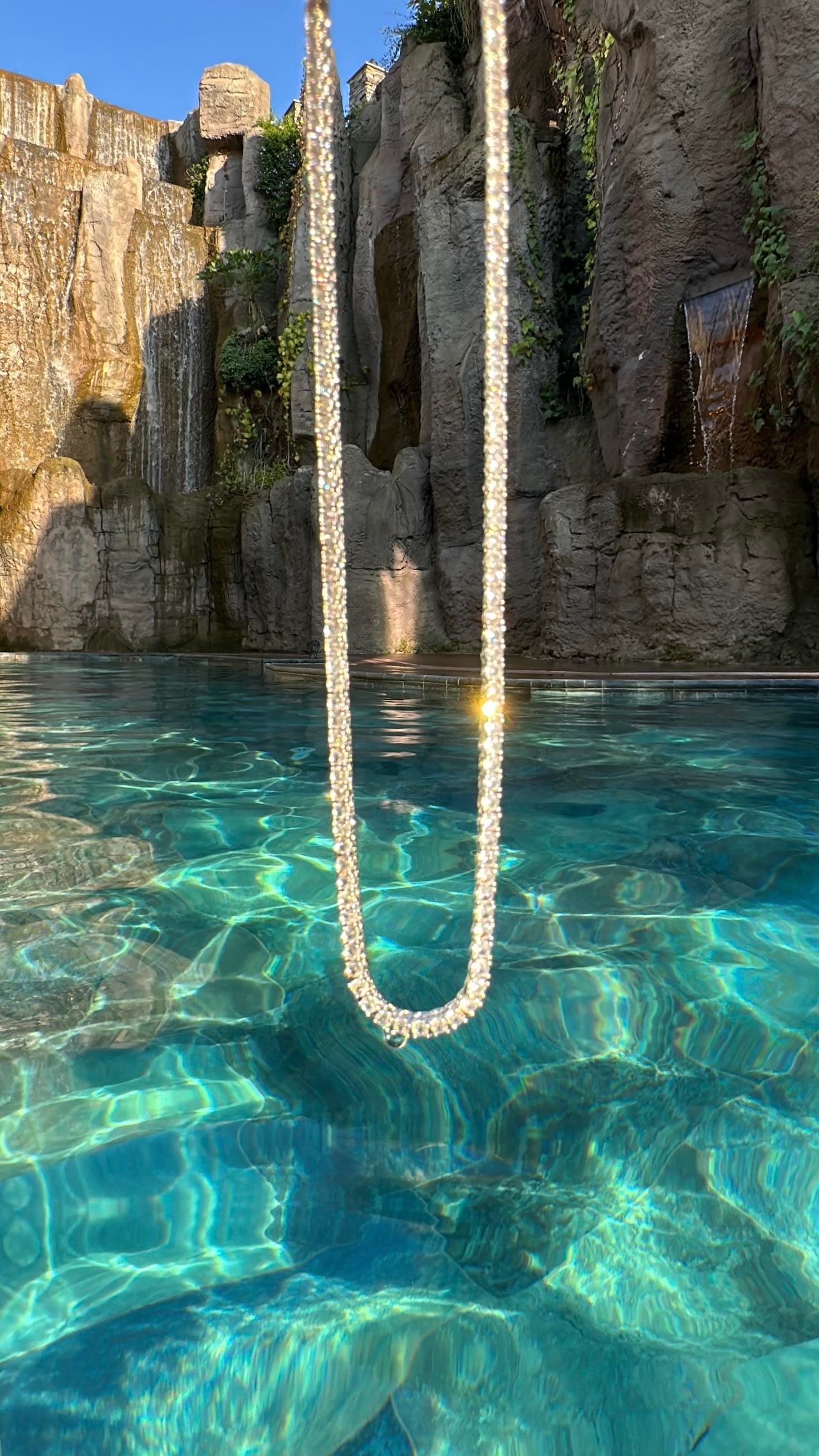 3MM | Döküm Su Yolu Kolye Atelier Duygu.