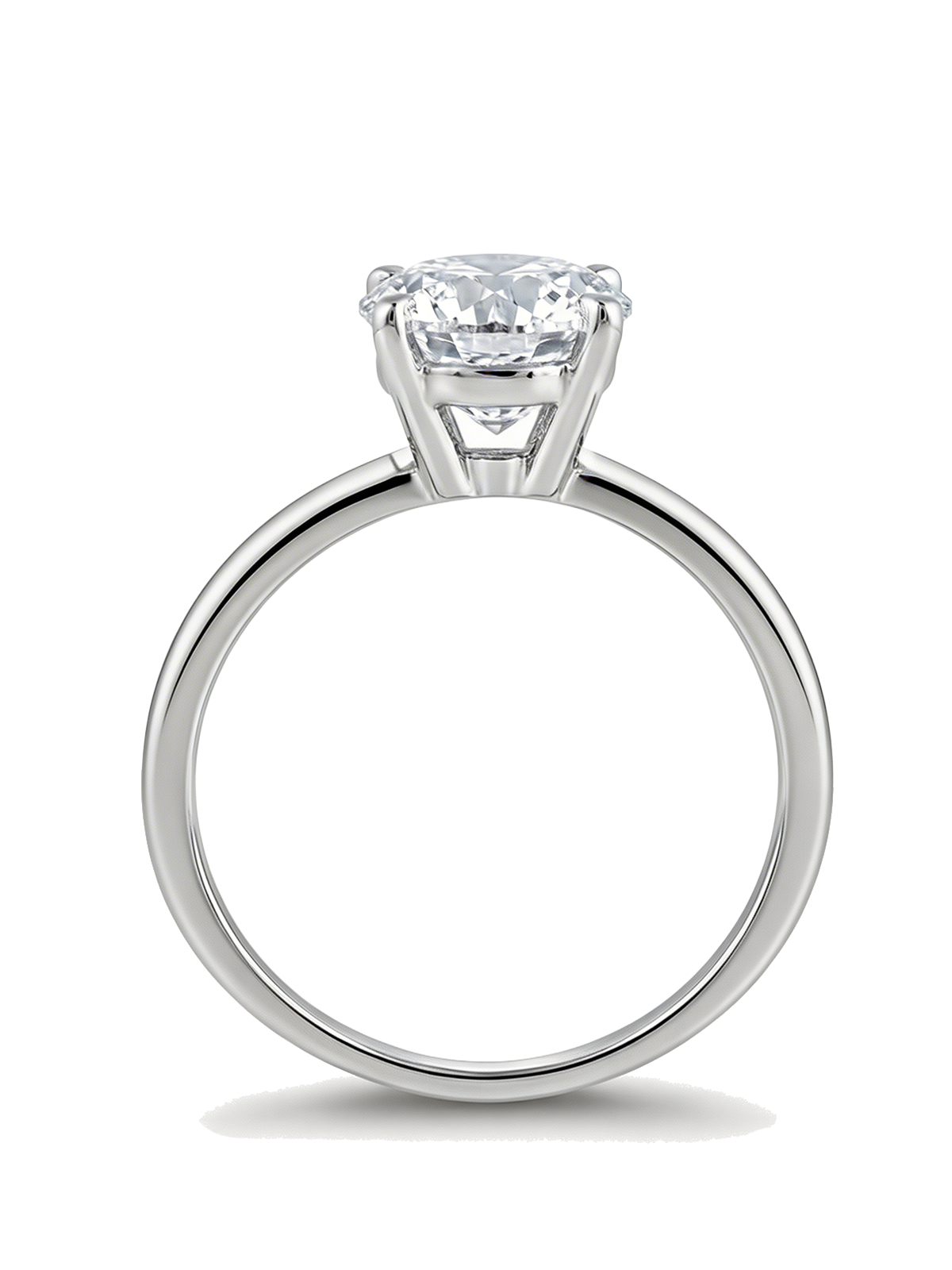 3.0CT | 4 Tırnak Tektaş Yüzük