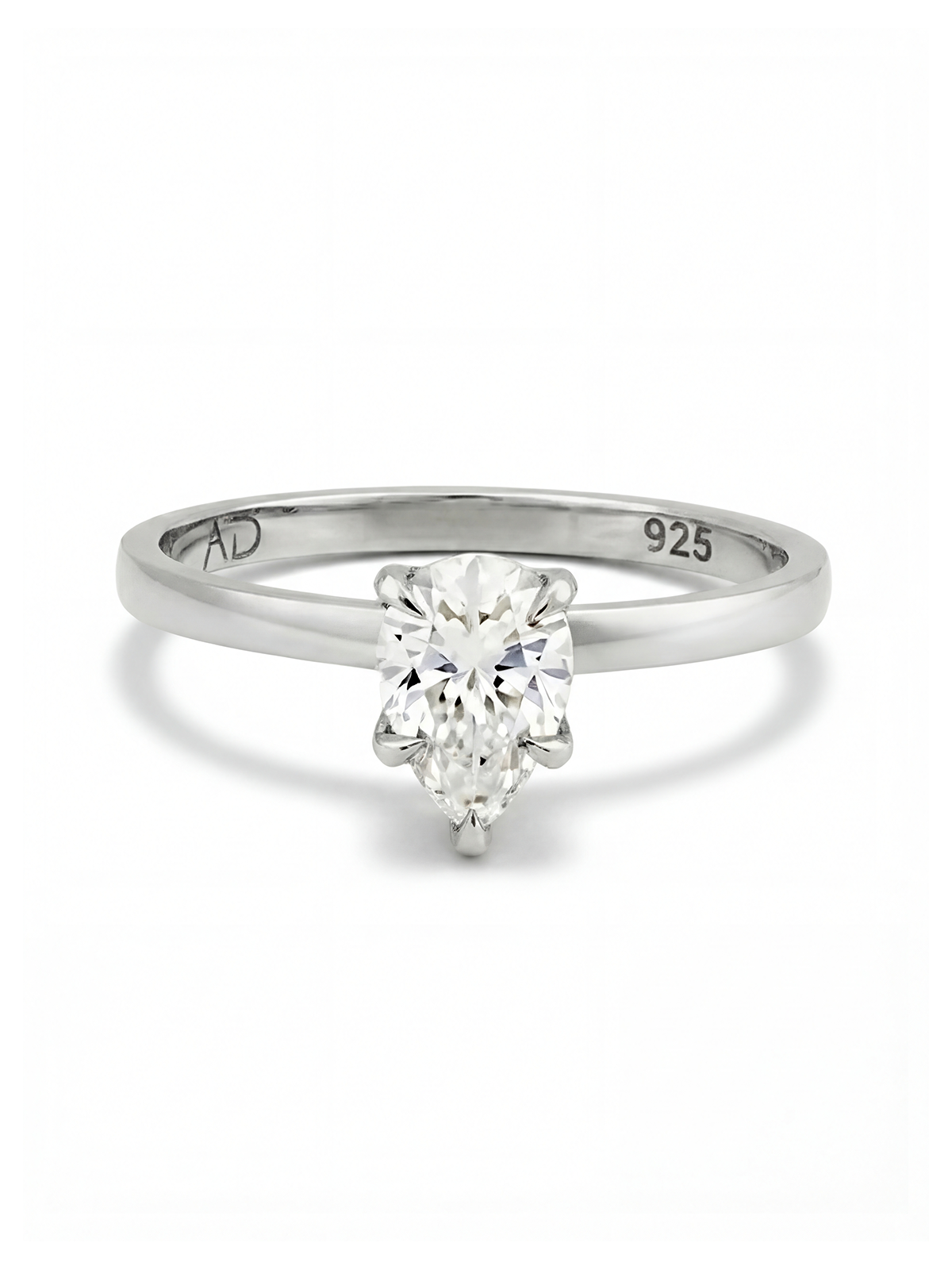 1.0CT | Pear Cut Yüzük