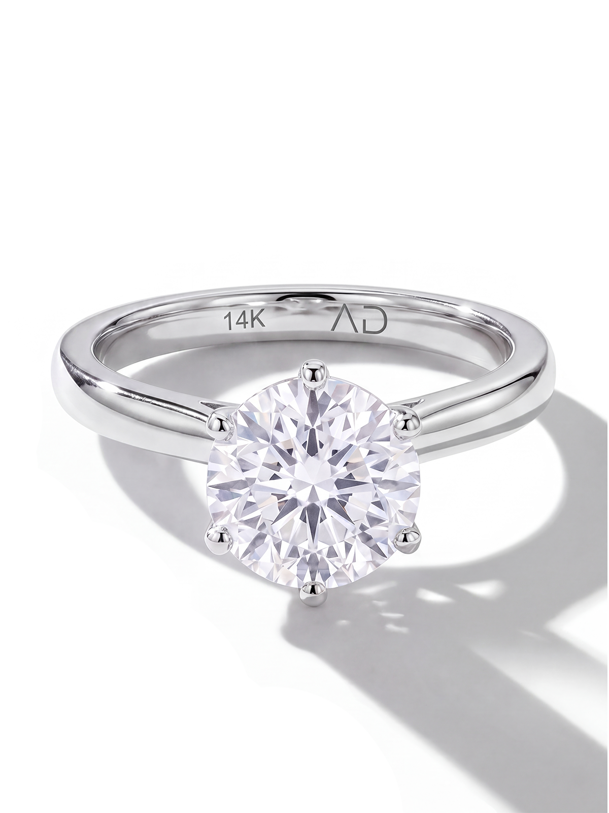 6 Tırnak Tektaş Yüzük