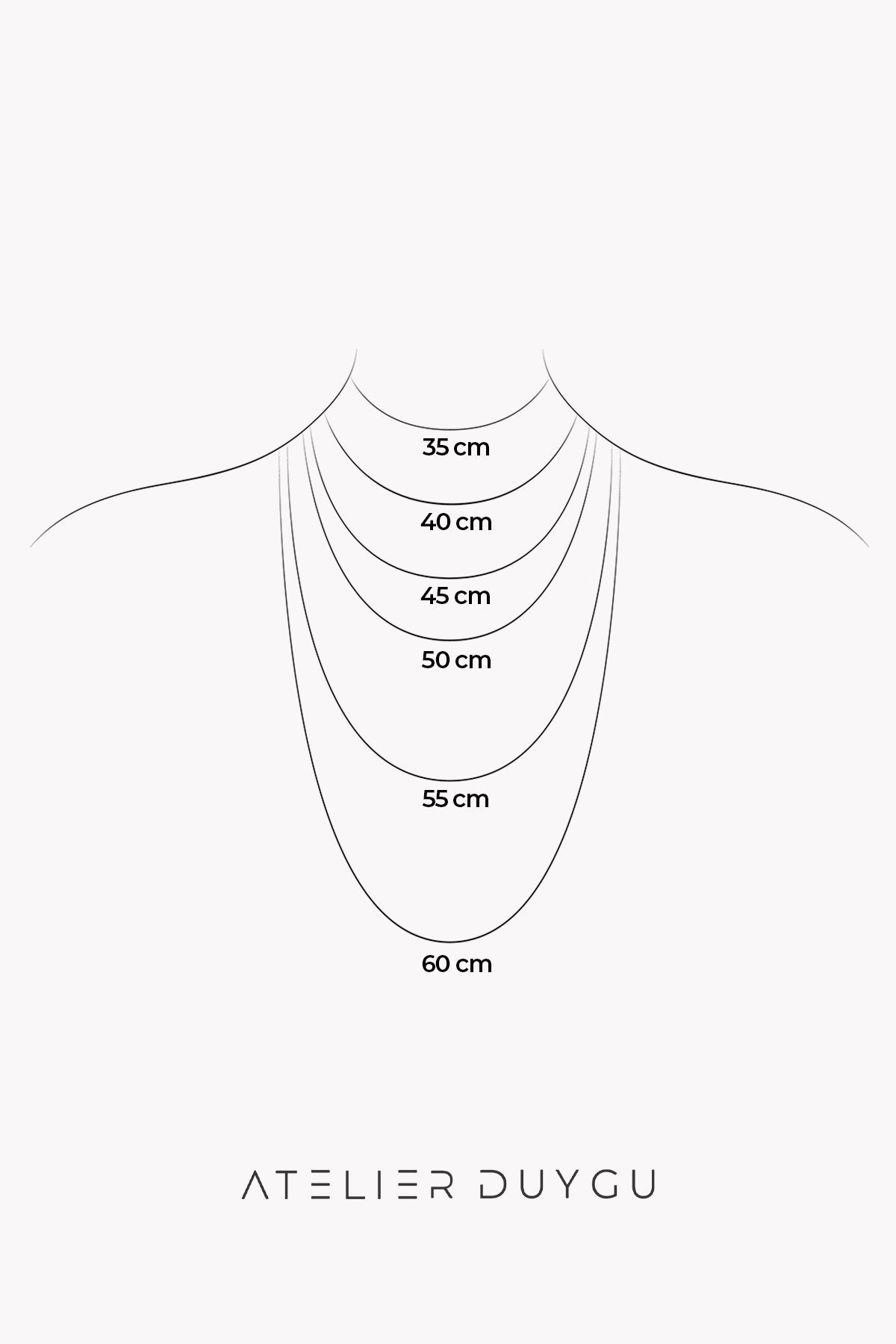 3MM | Döküm Su Yolu Kolye