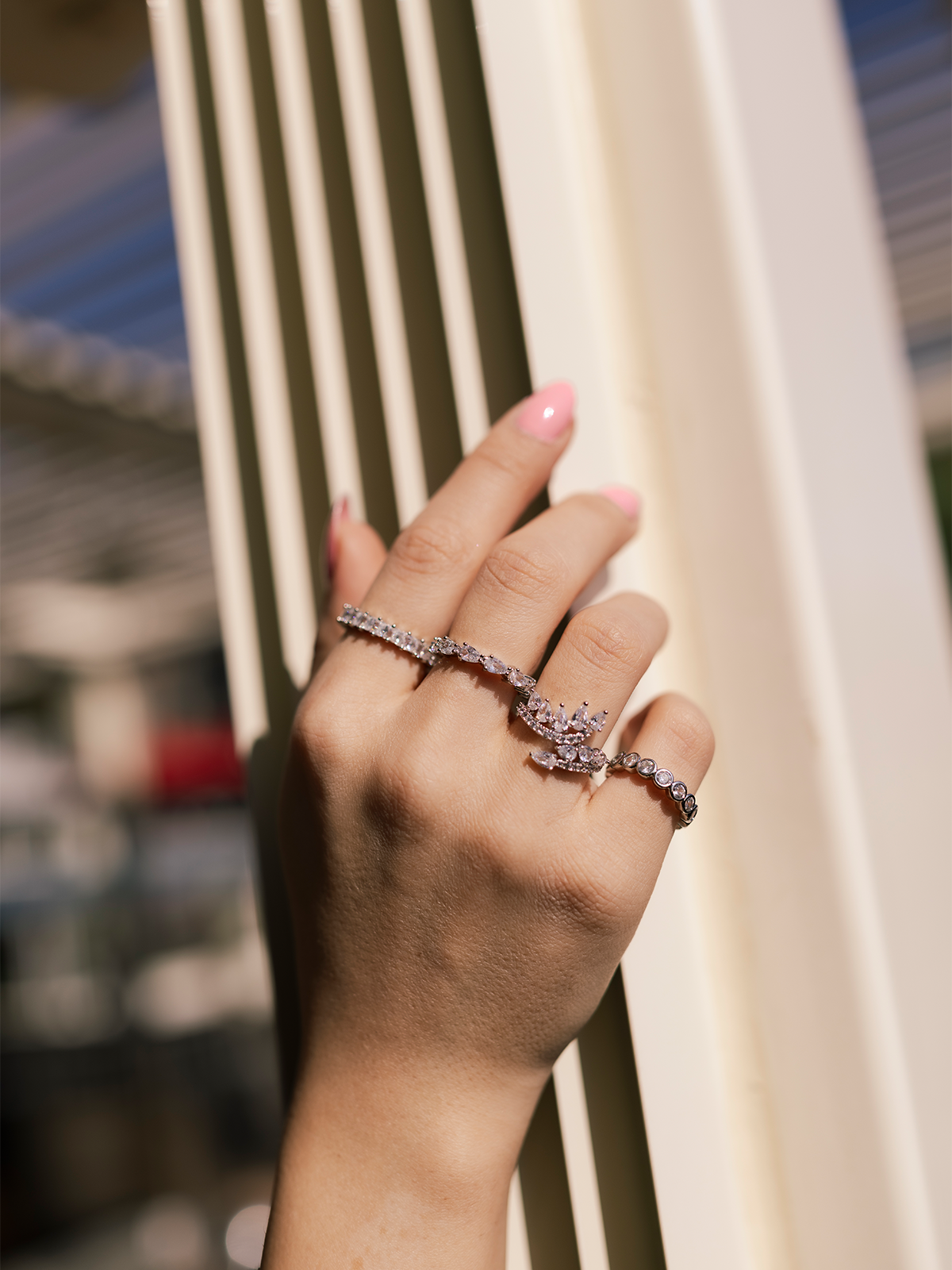 Princess Cut Avelin Yüzük