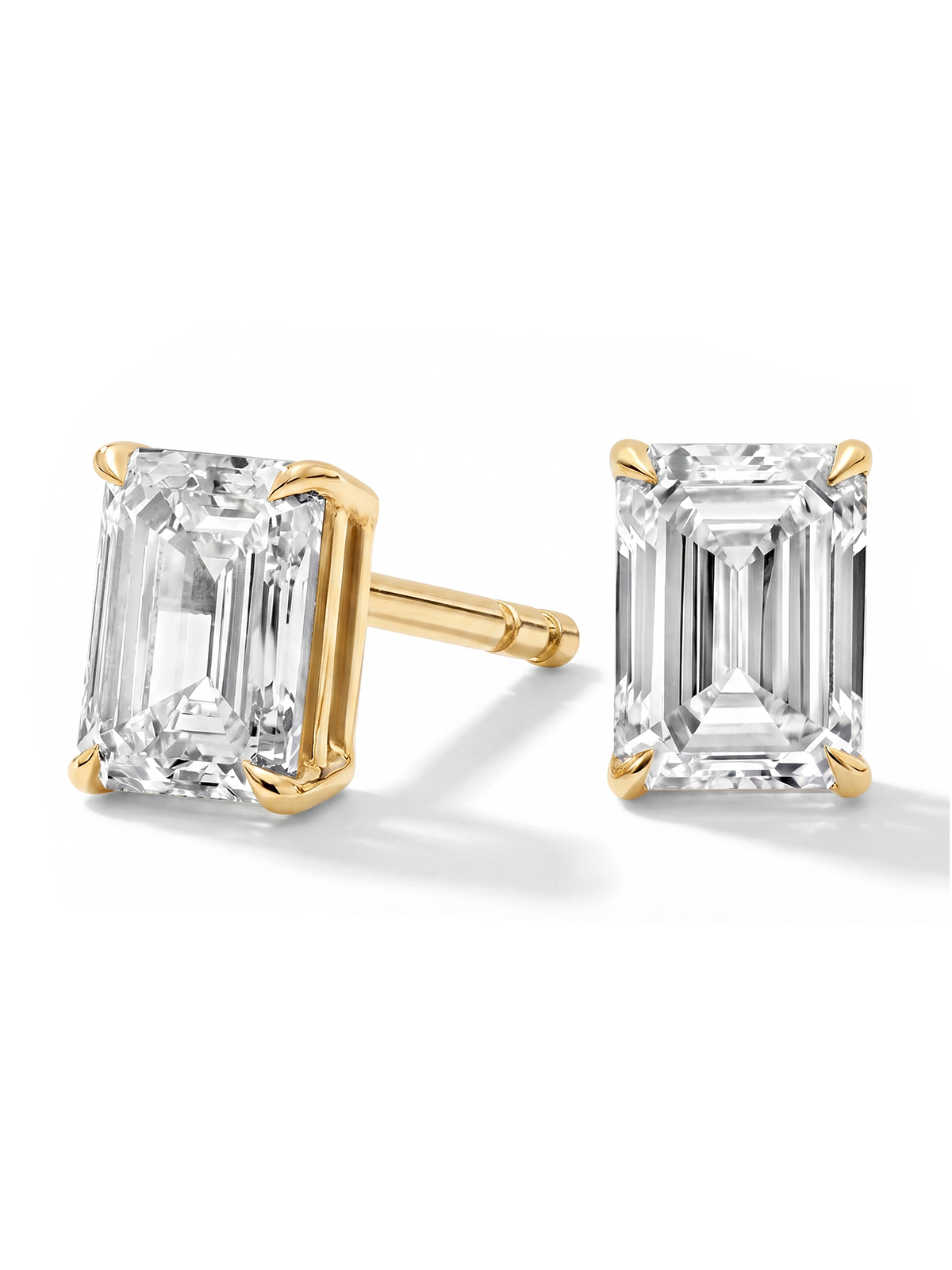 Emerald Kesim Tektaş Küpe