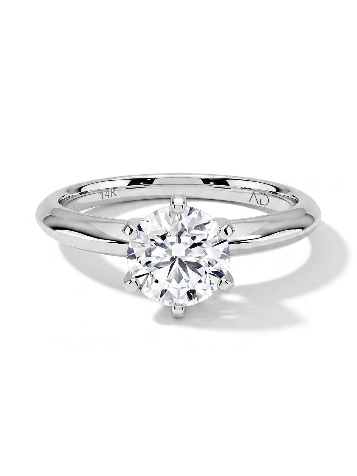 Luna 6 Tırnak Tektaş Yüzük