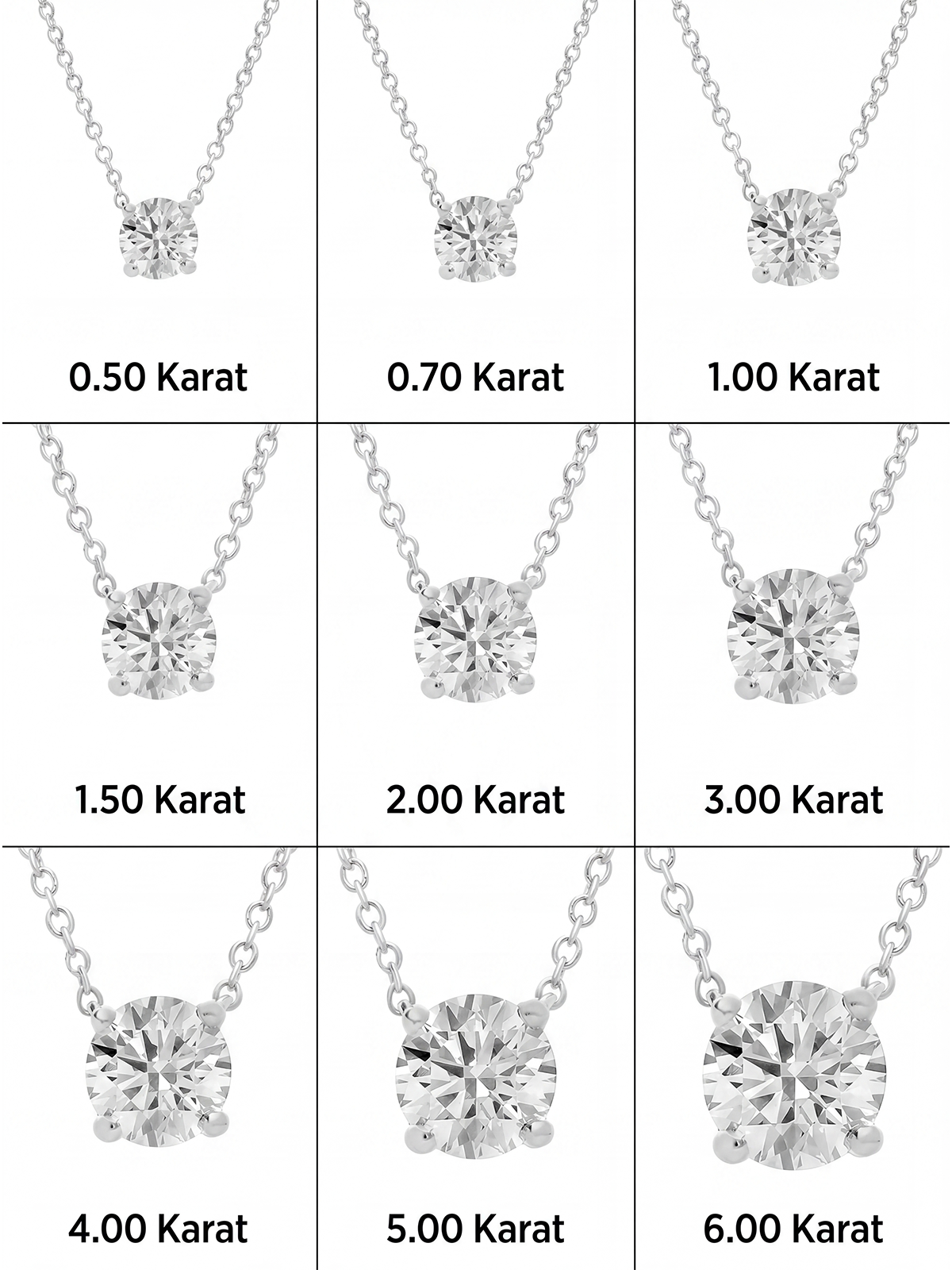 4 Tırnak Tektaş Kolye