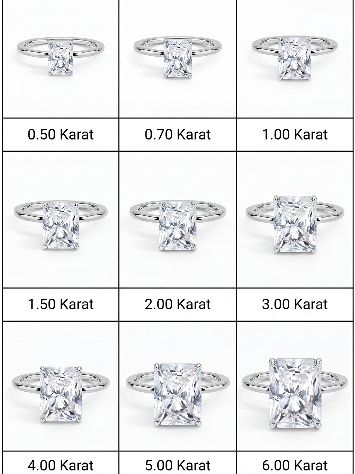 Radiant Kesim Tektaş Yüzük