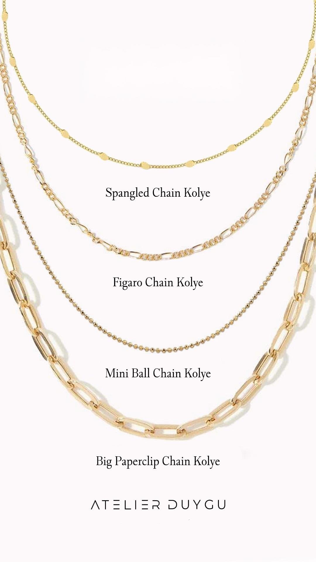 Eye Mini Chain Kolye