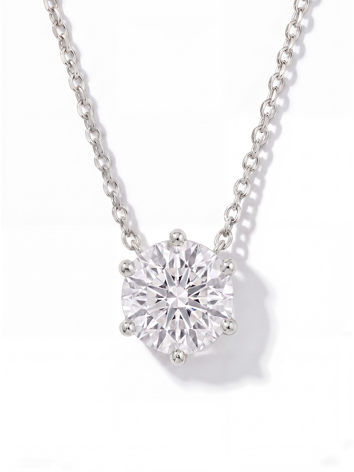 6 Tırnak Tektaş Kolye