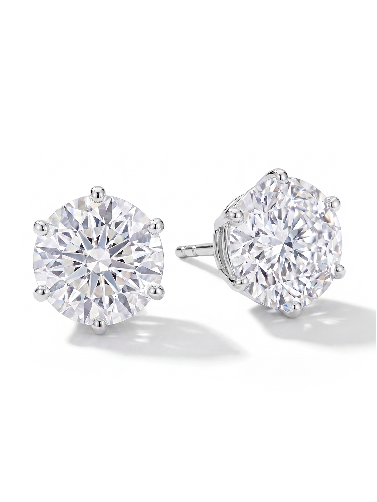 6 Tırnak Tektaş Küpe