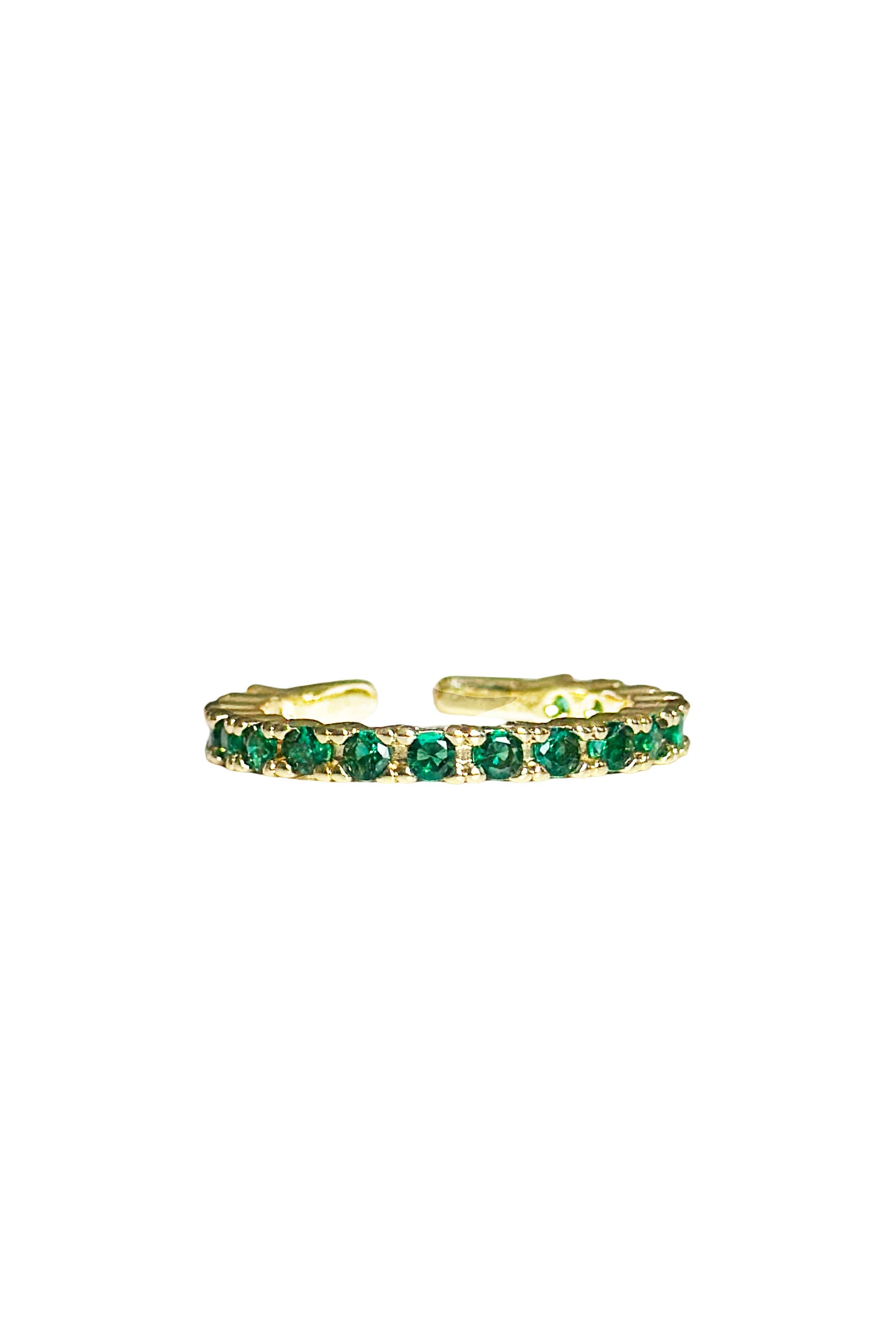 2MM | Green Full Eternity Yüzük Atelier Duygu.