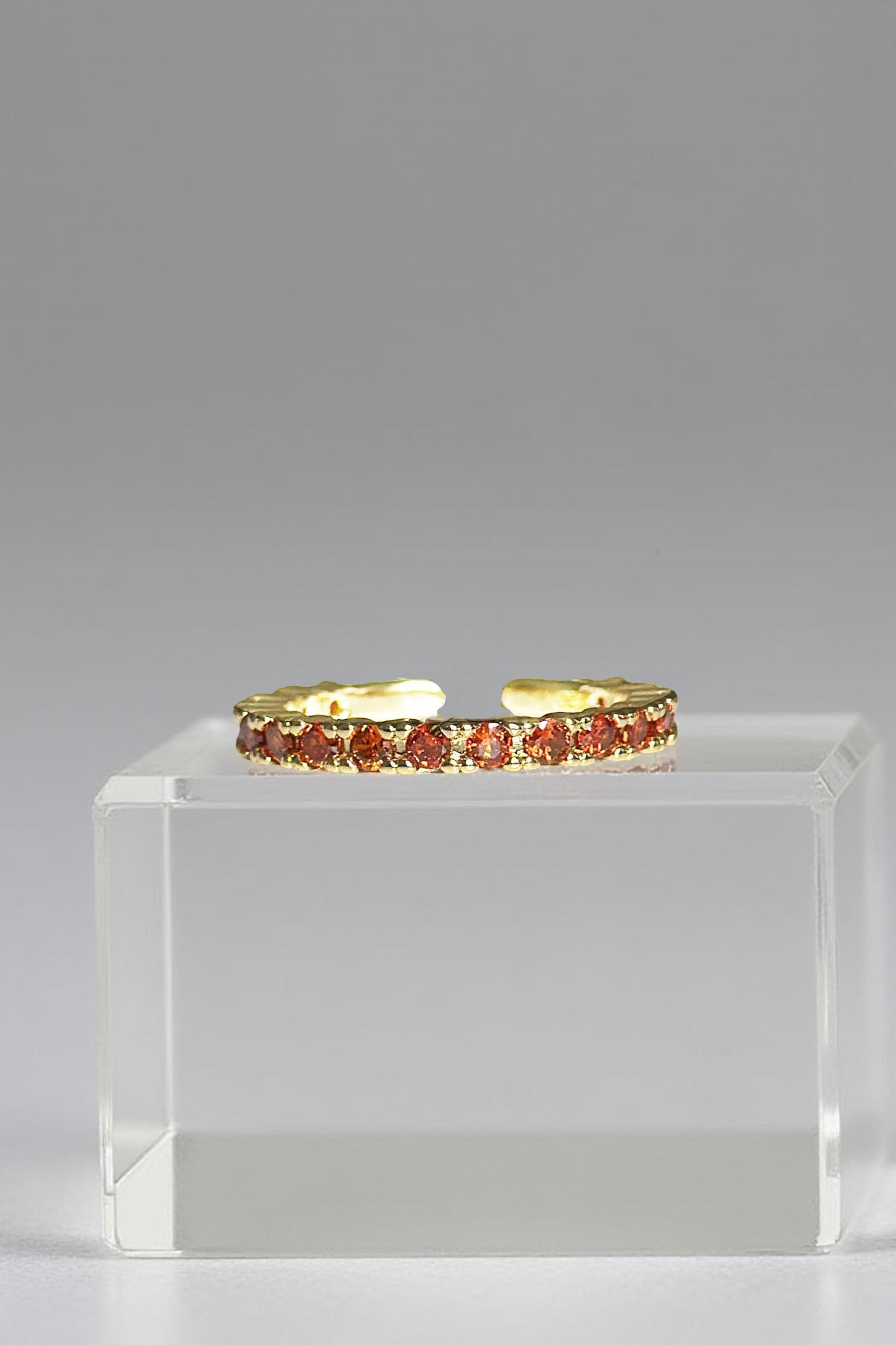 2MM | Red Full Eternity Yüzük  Atelier Duygu.