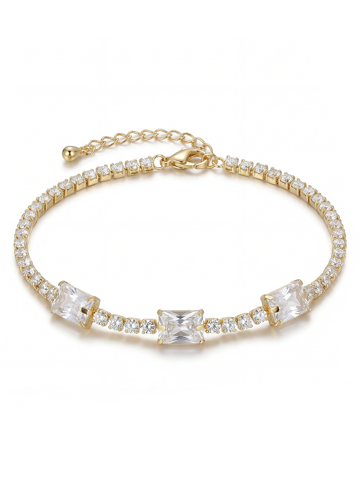 Elara Baguette Bracelet