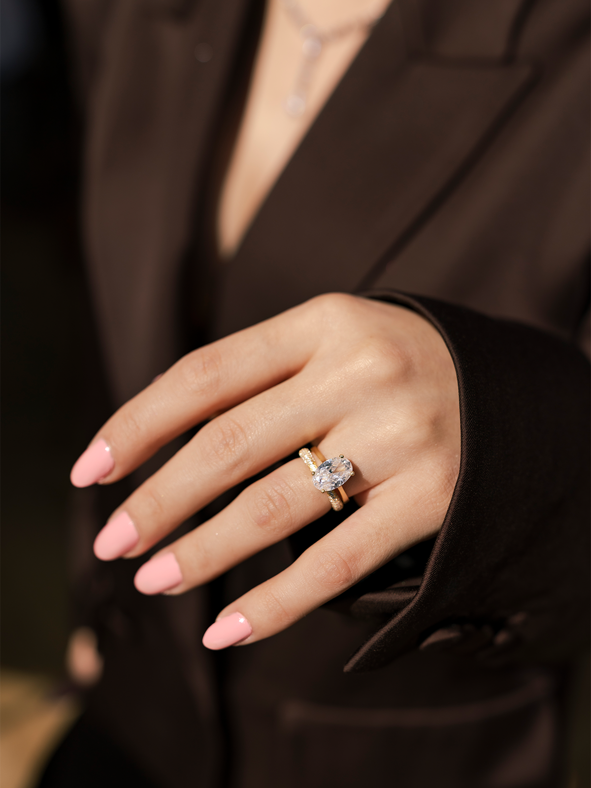 3CT | Oval Cut Yüzük Atelier Duygu.