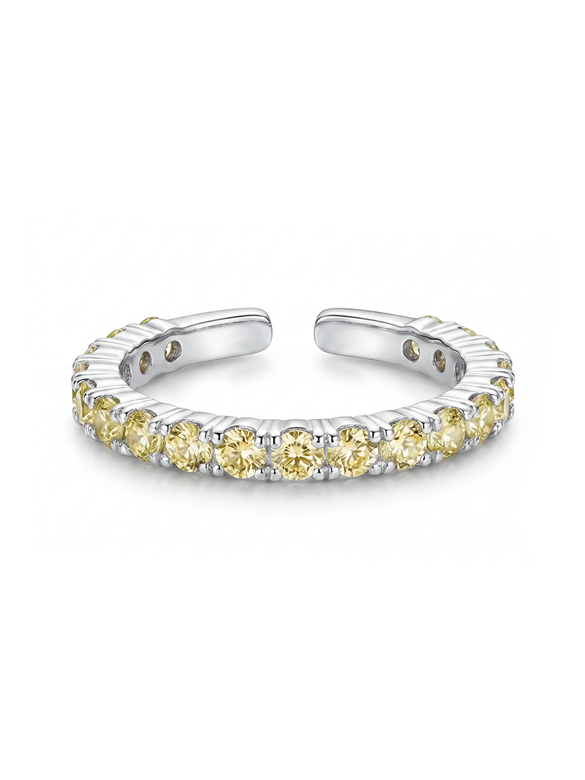 2MM | Butter Yellow Full Eternity Ring