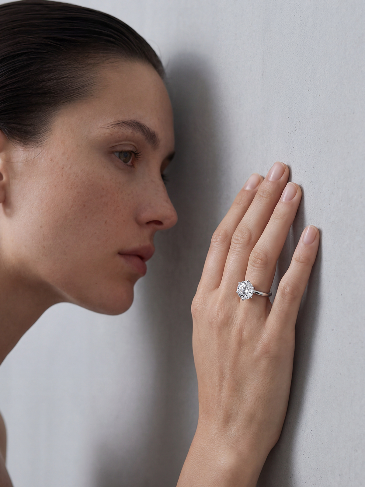 4.0CT | 6 Tırnak Tektaş Yüzük