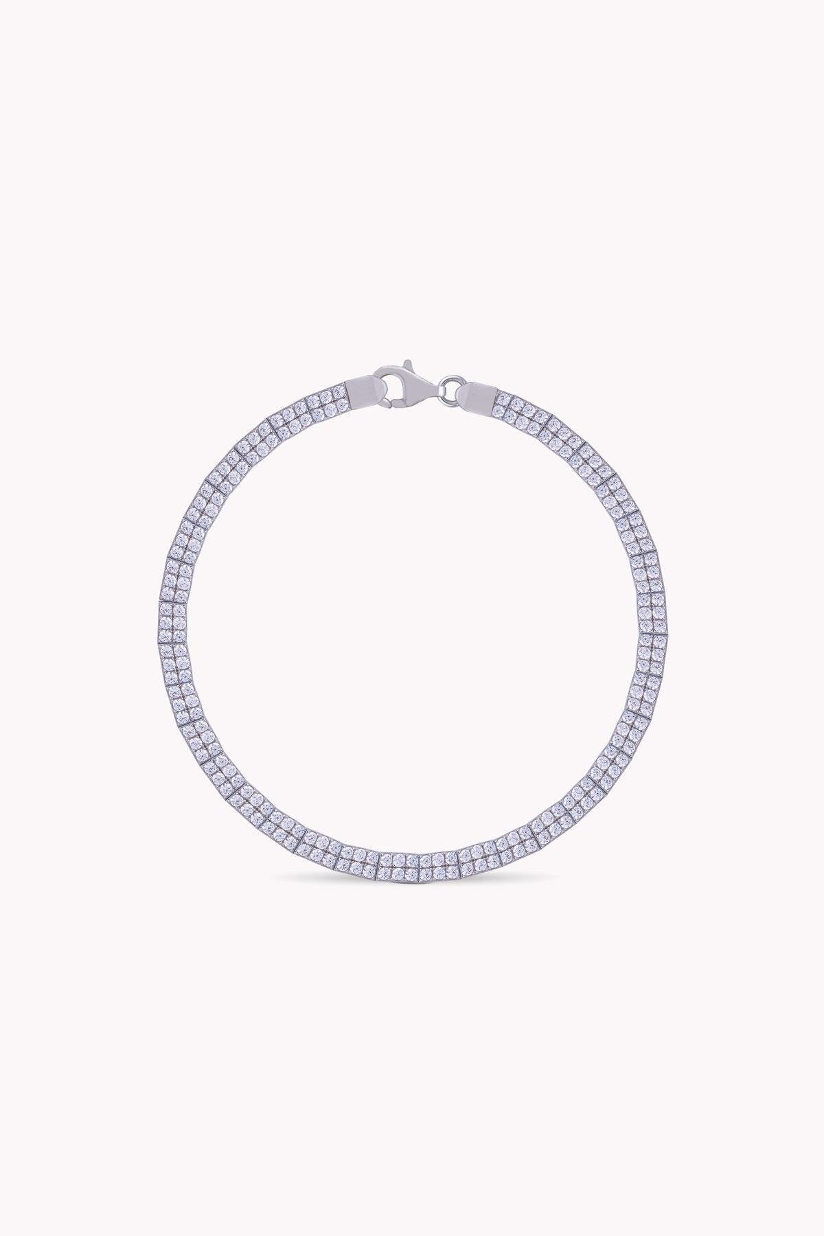 Slim Stony Plate Bracelet