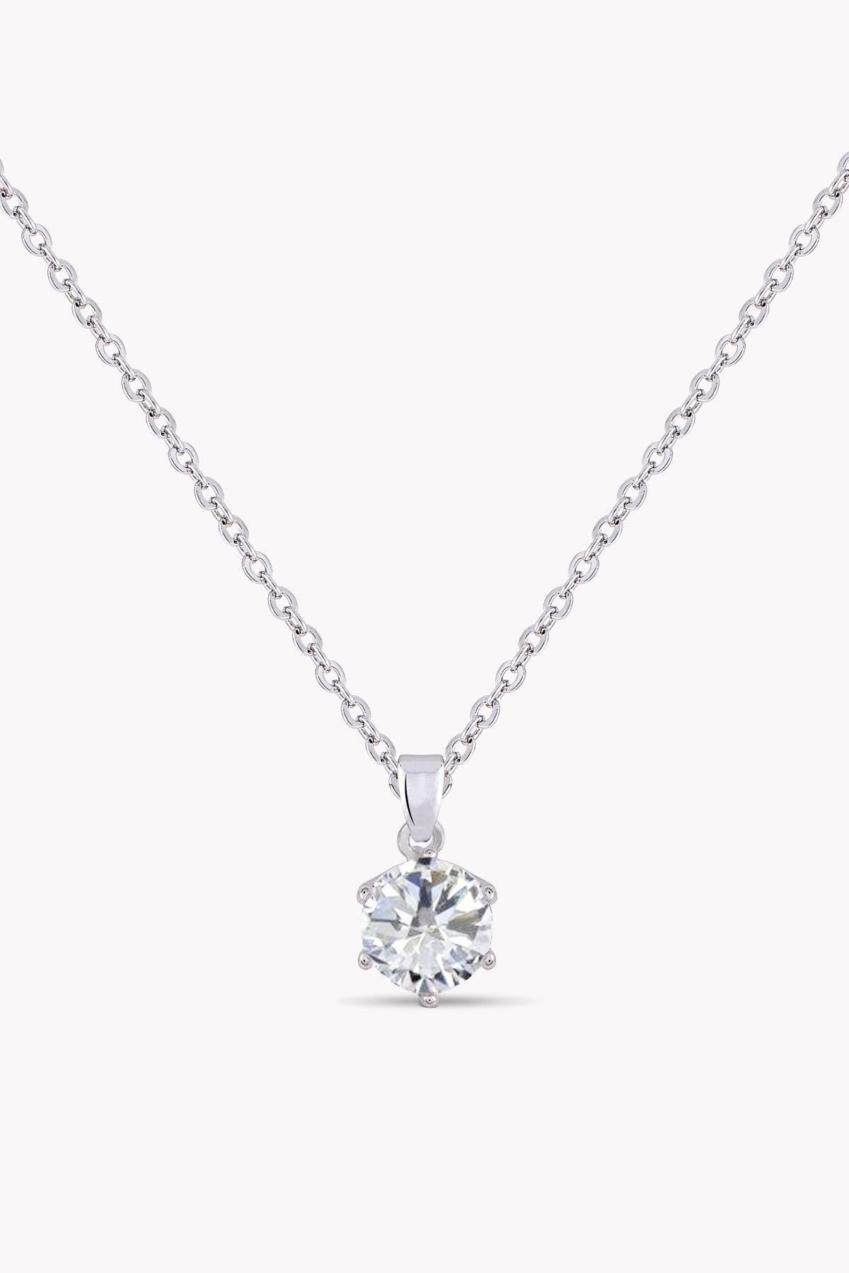 Big Solitaire Kolye | Luxury Jewelry by Atelier Duygu.