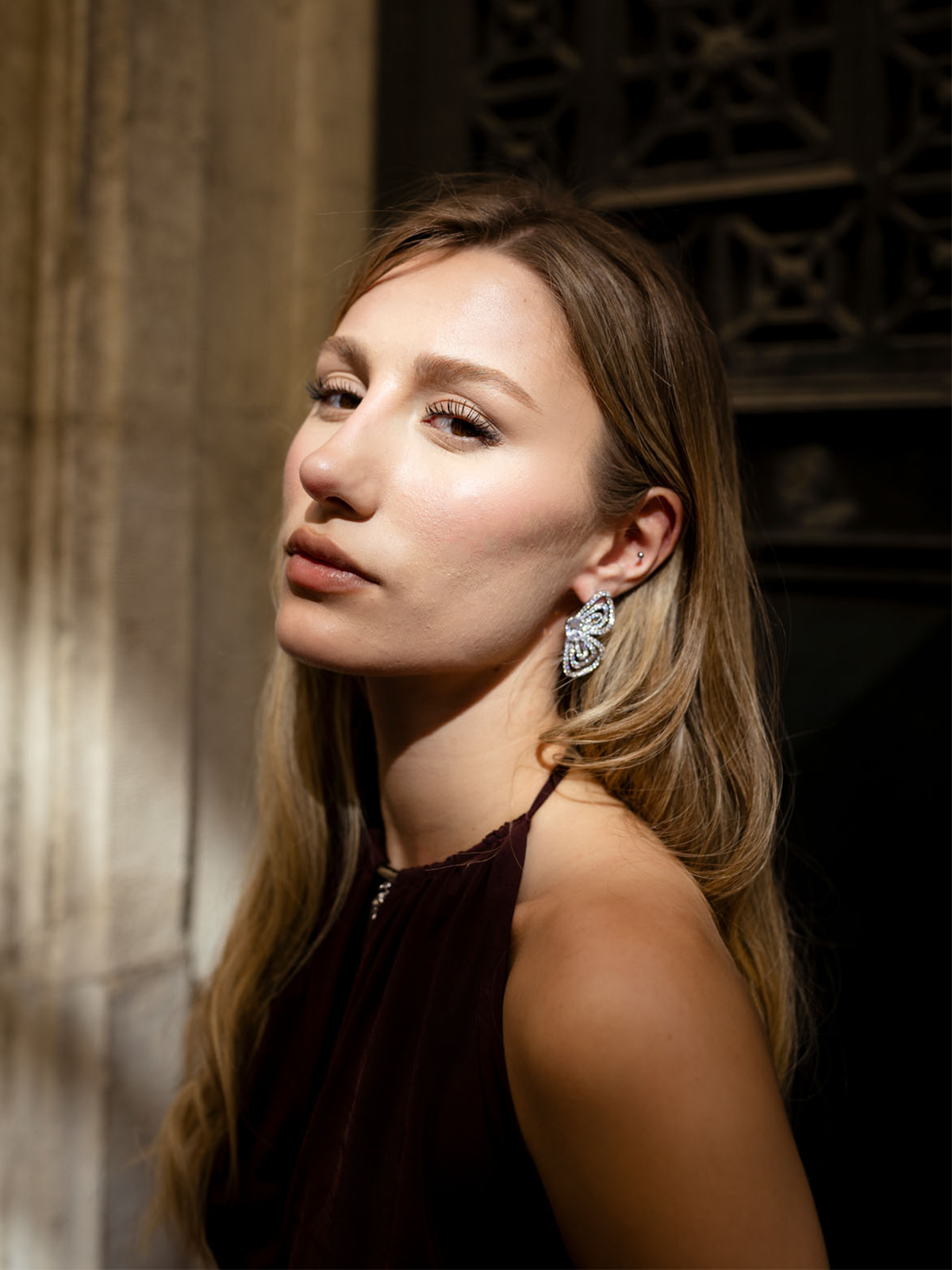 Stoney Butterfly Earrings