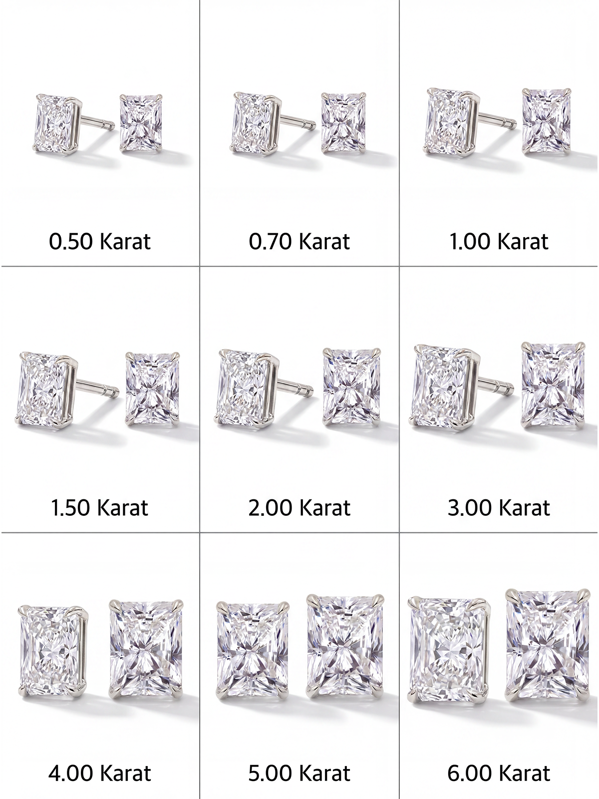 Radiant Kesim Tektaş Küpe