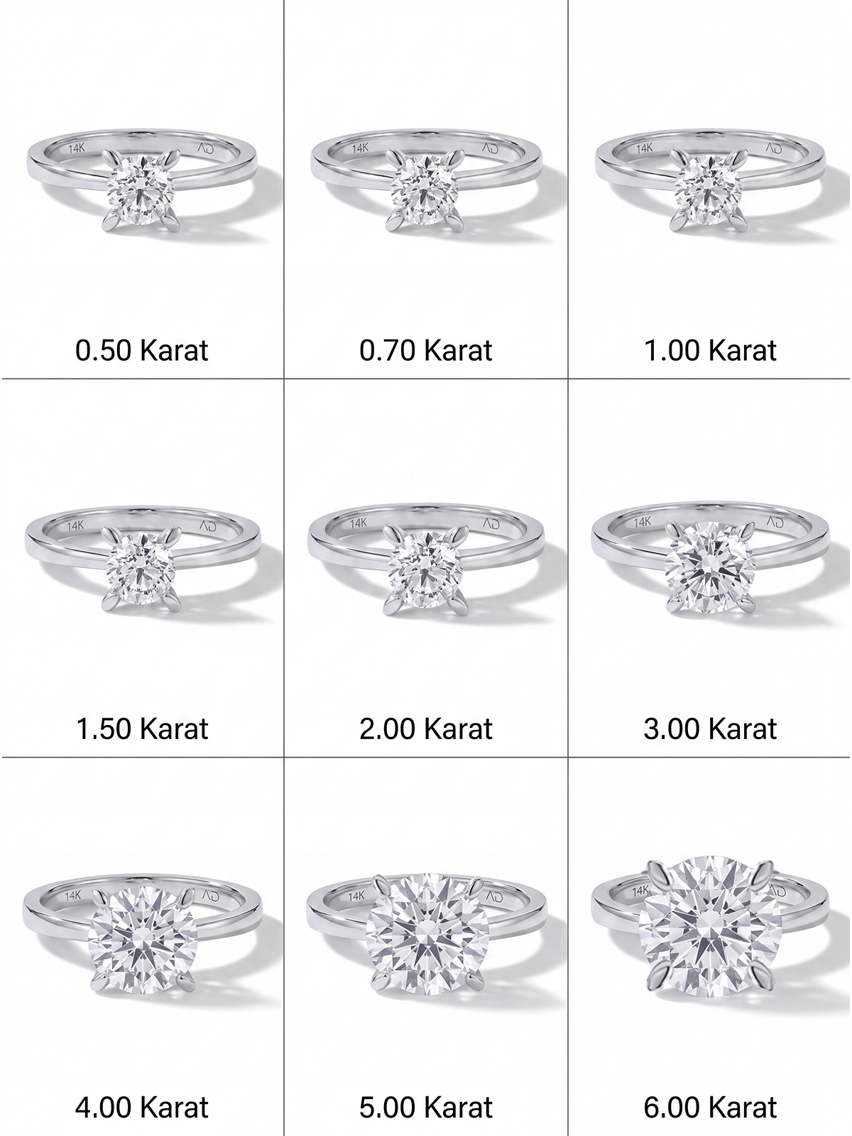 Badem Tırnak Tektaş Yüzük