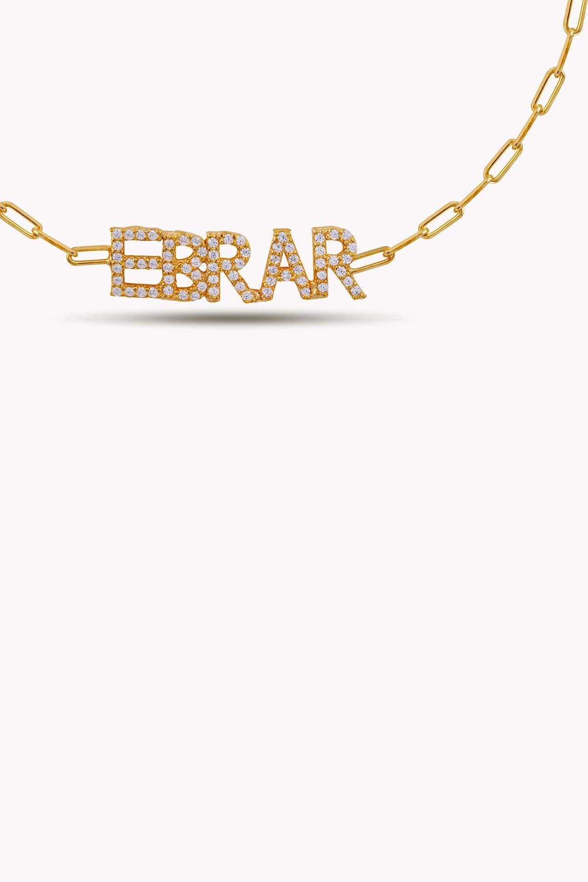Stone Letter Bracelet