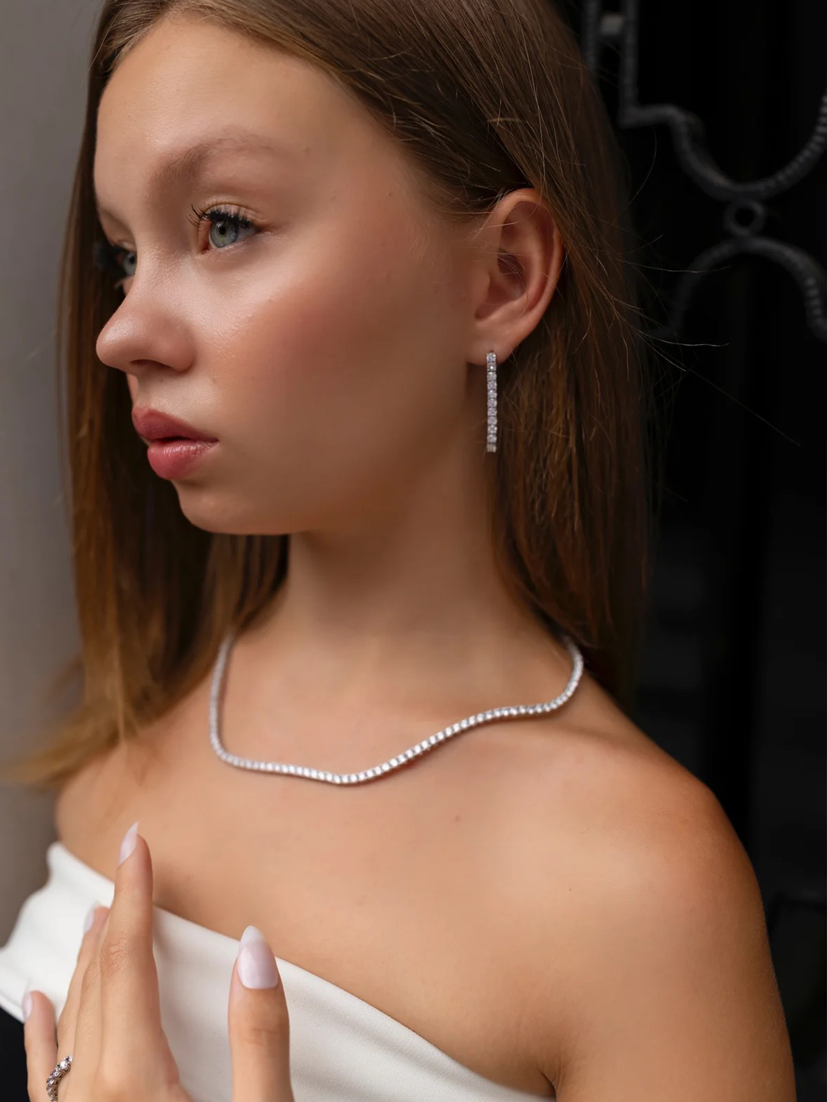 3MM | Cast Tennis Necklace