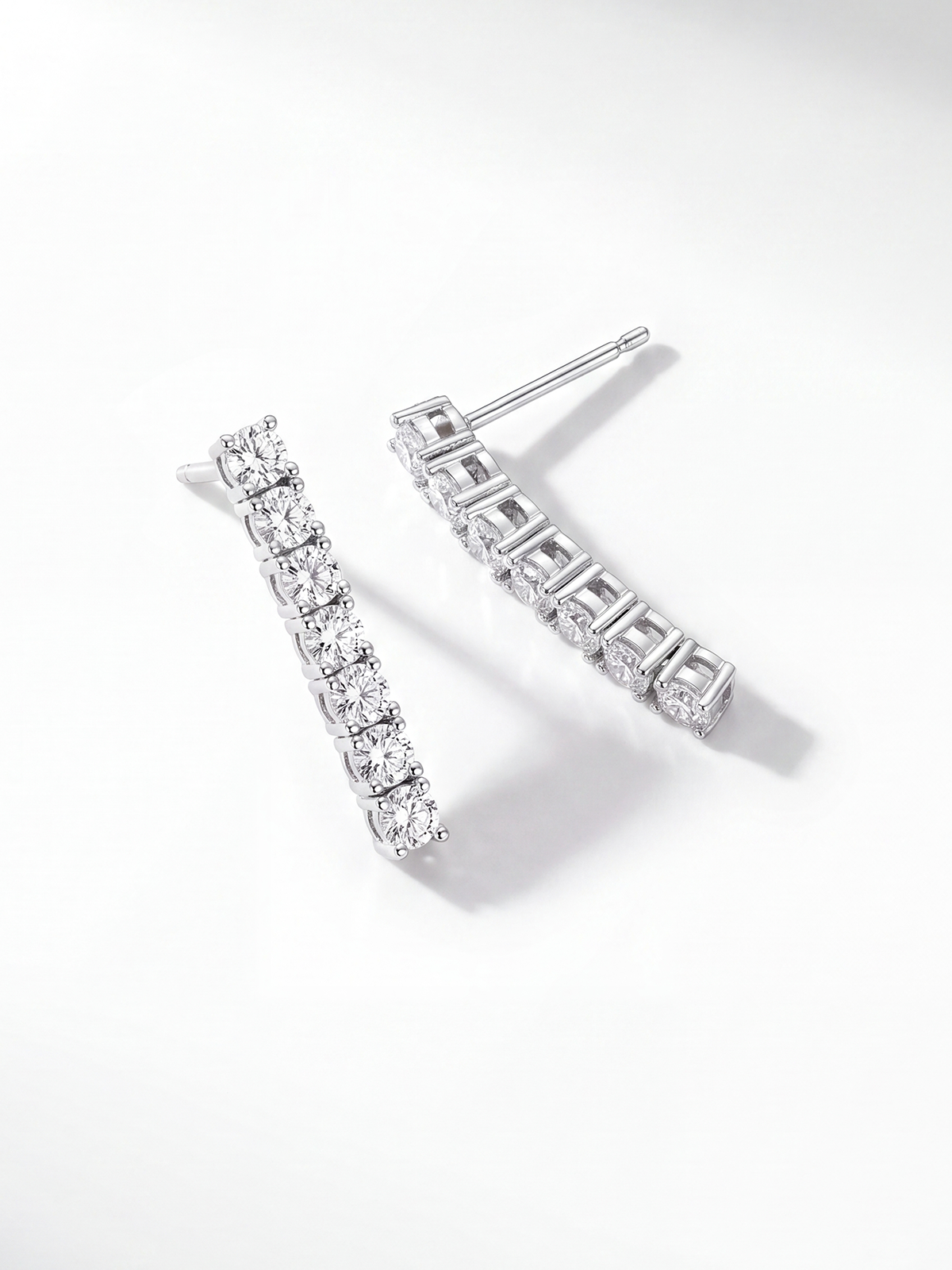 3MM | Cast Tennis Earring
