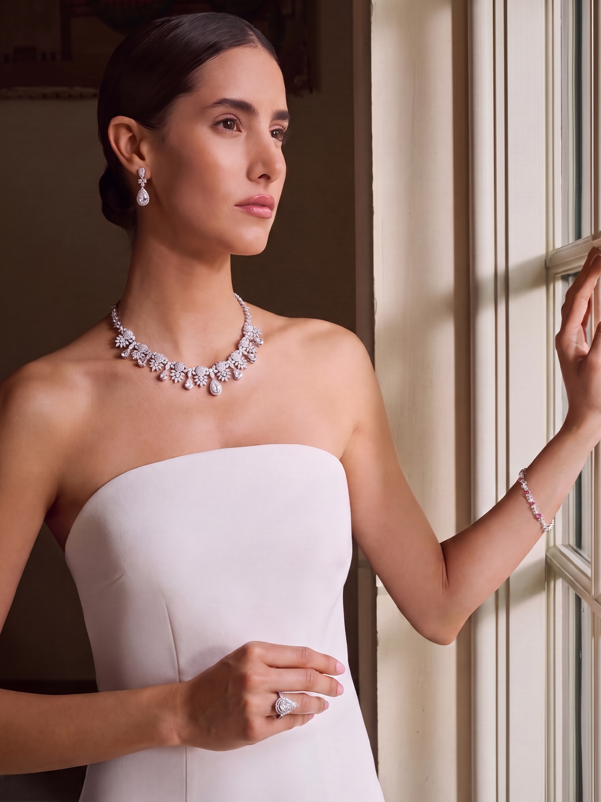 Portofino Kolye Bileklik Küpe Yüzük Set