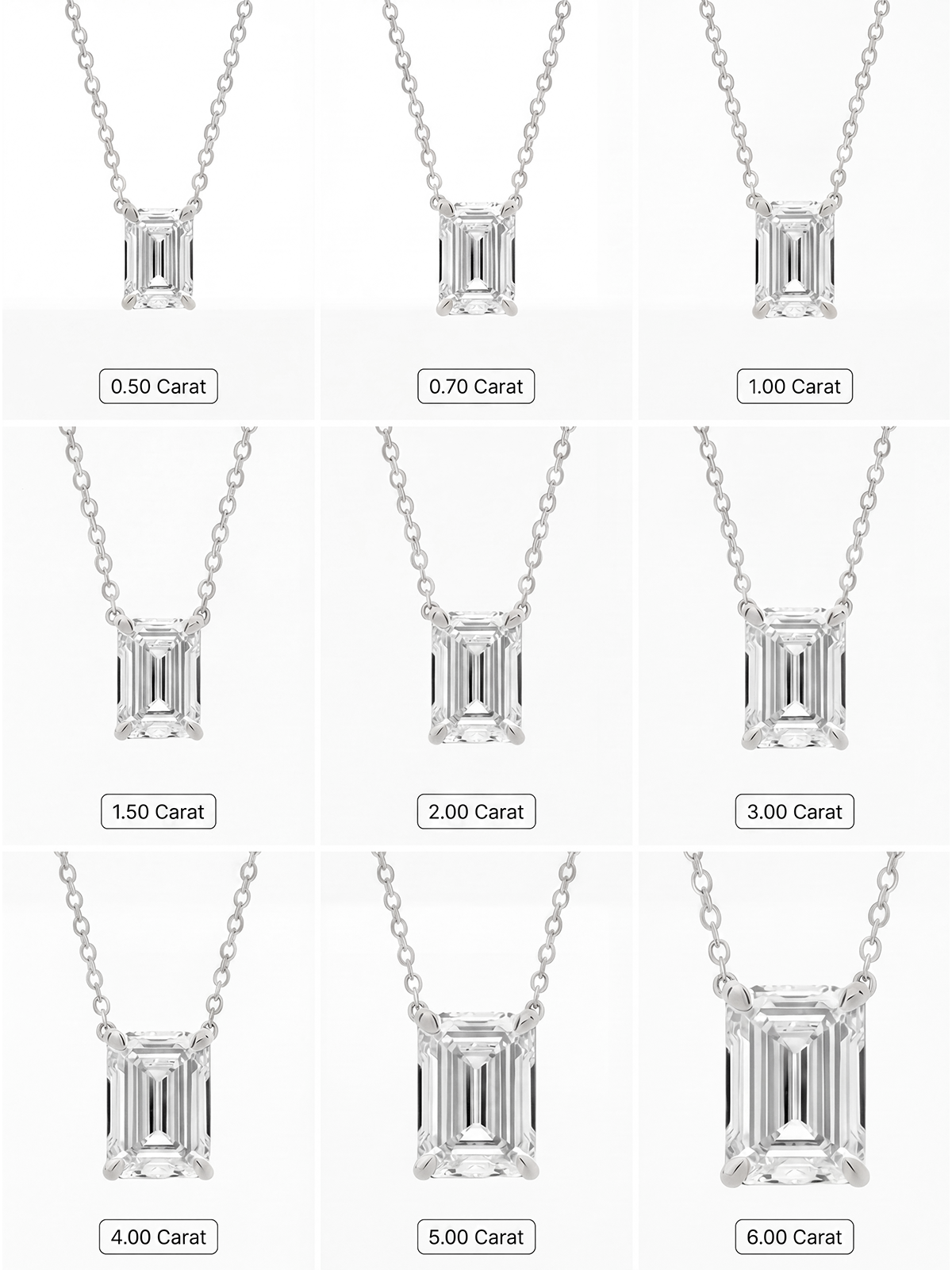 Emerald Kesim Tektaş Kolye