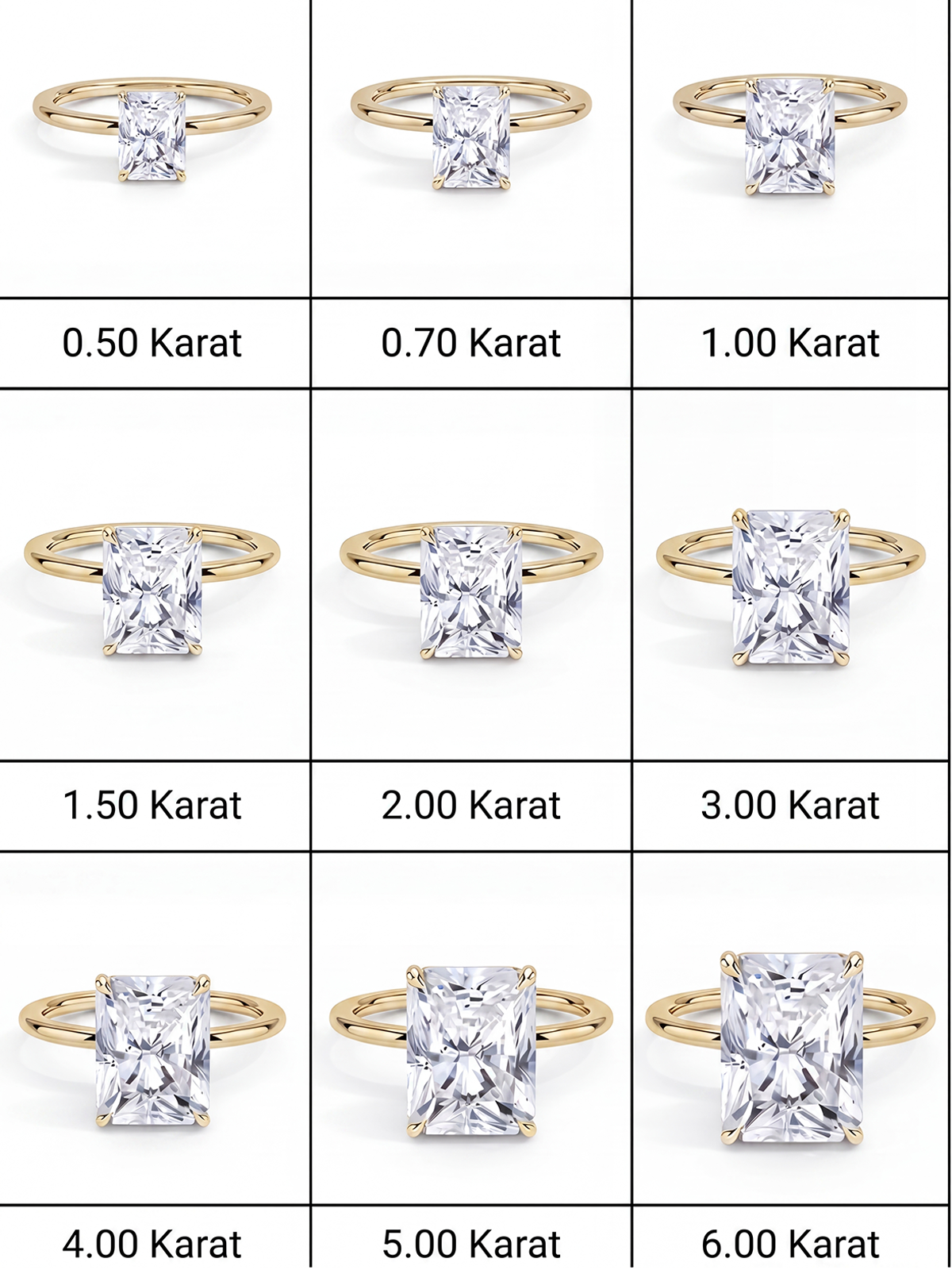 Radiant Kesim Tektaş Yüzük