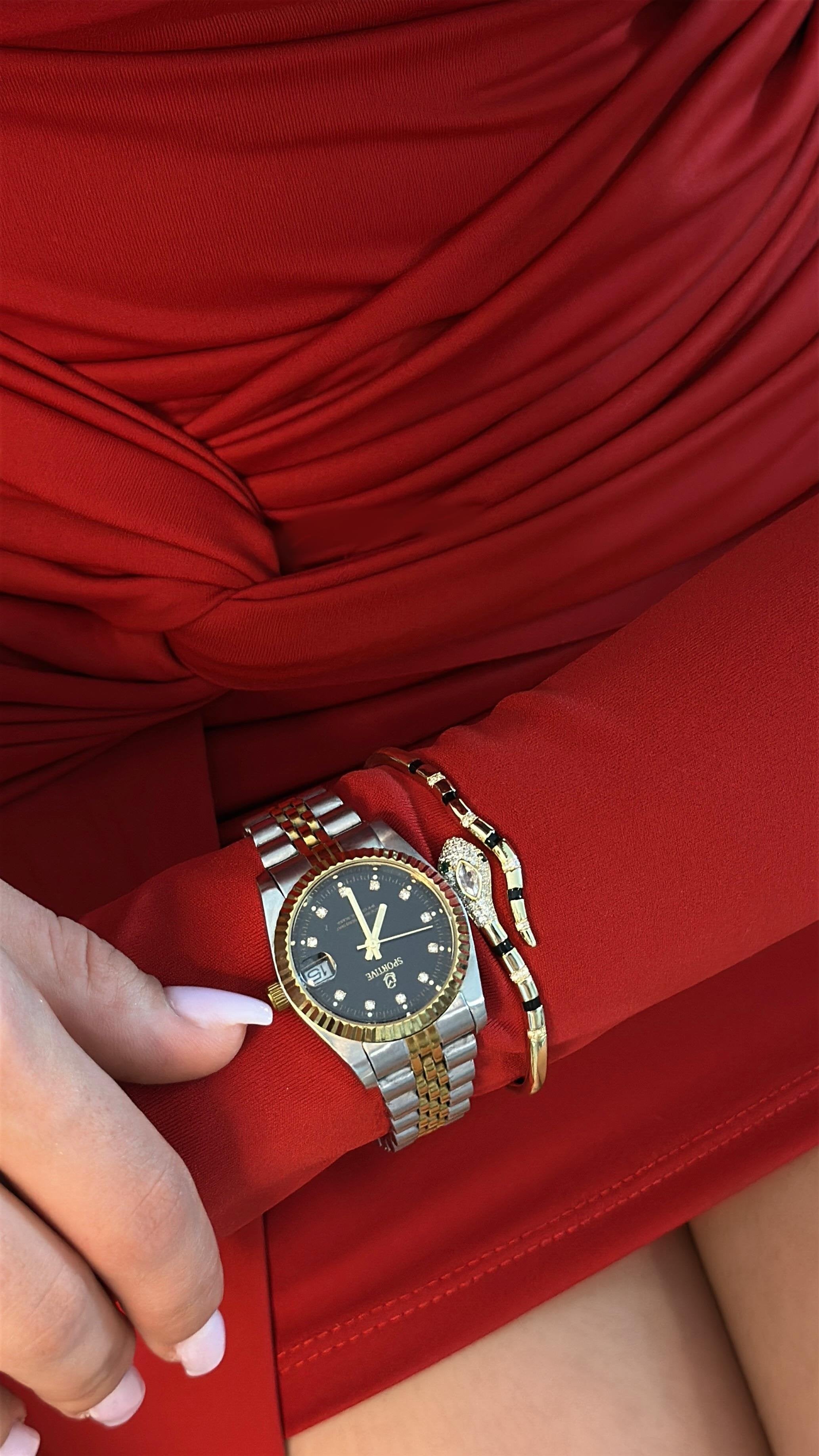 Aurora Stone Saat  Atelier Duygu.