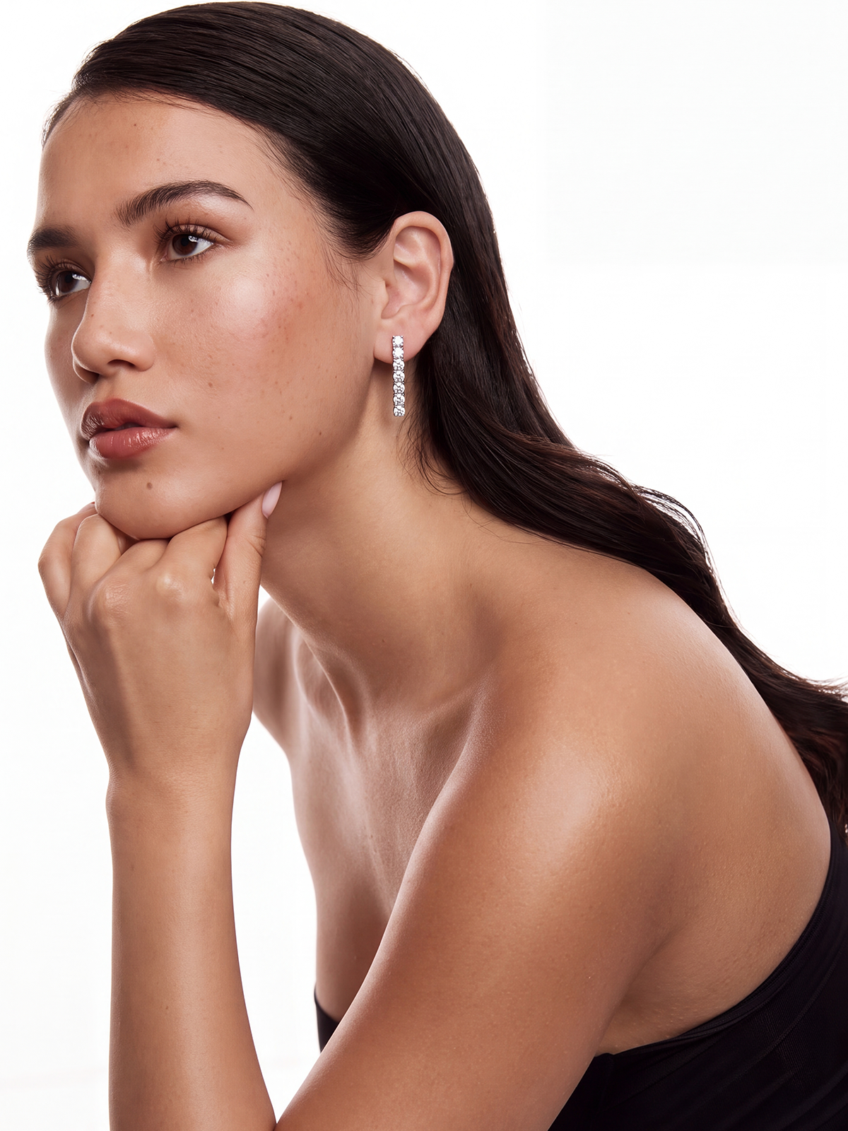 4MM | Cast Tennis Earring