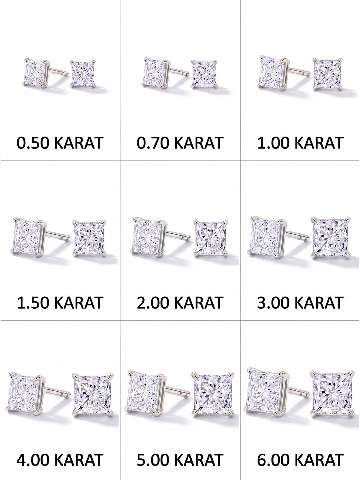 Prenses Kesim Tektaş Küpe