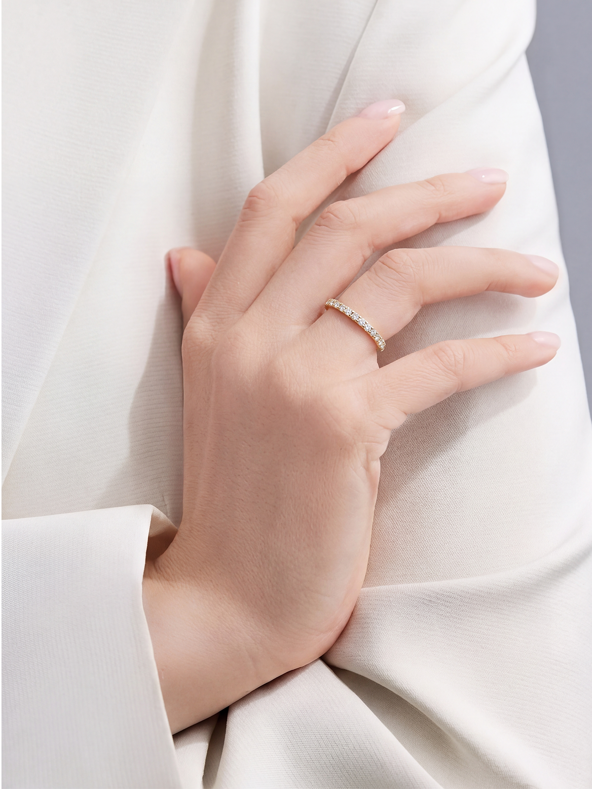 1.00CT Minimal Tamtur Yüzük