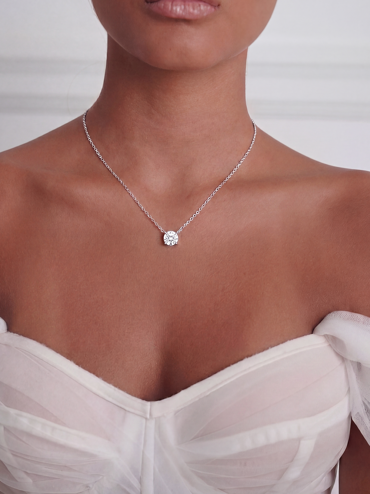 4 Tırnak Tektaş Kolye