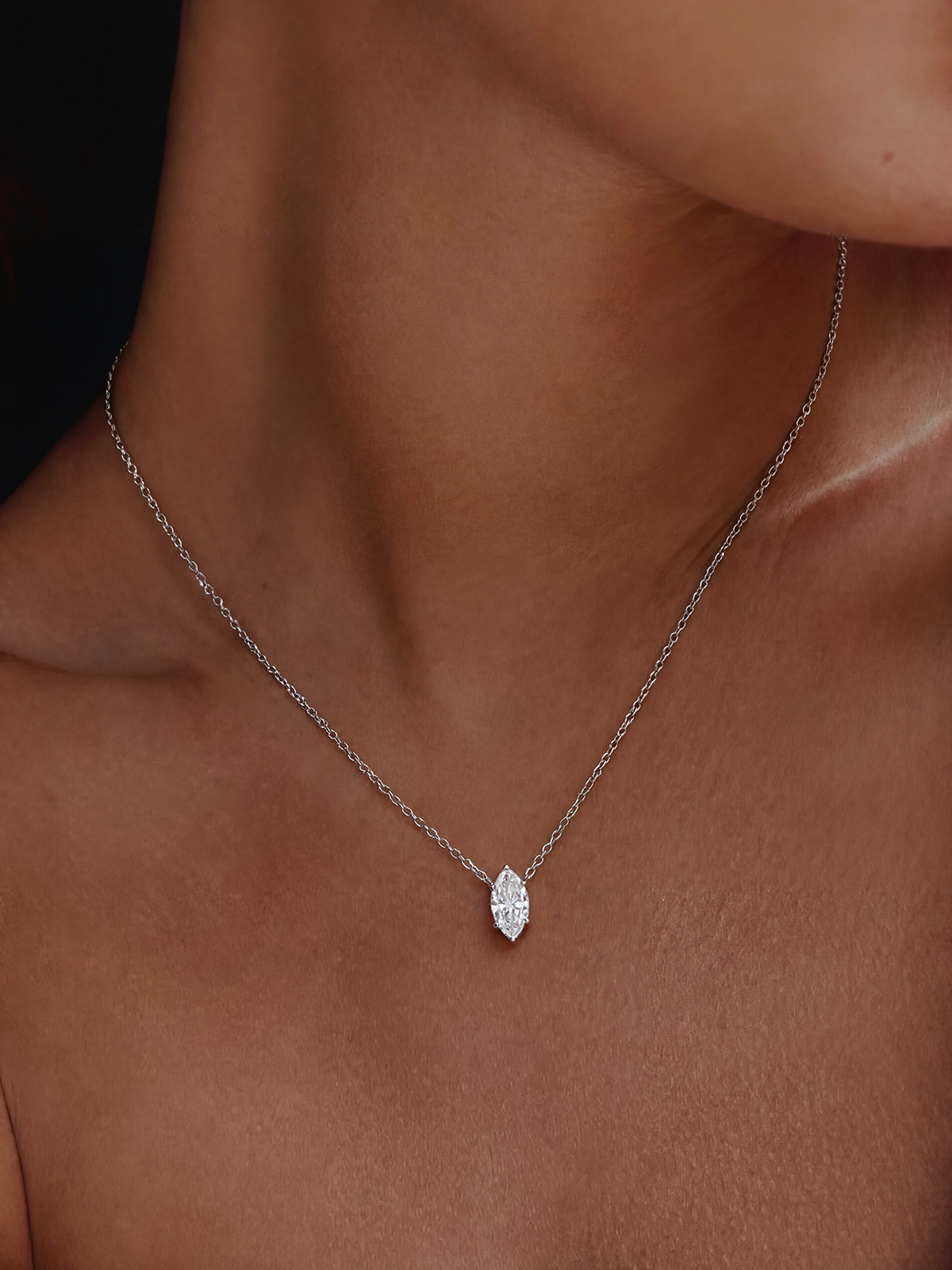 Markiz Kesim Tektaş Kolye