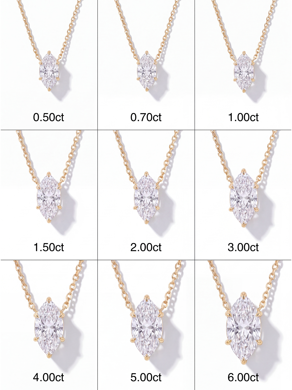 Markiz Kesim Tektaş Kolye