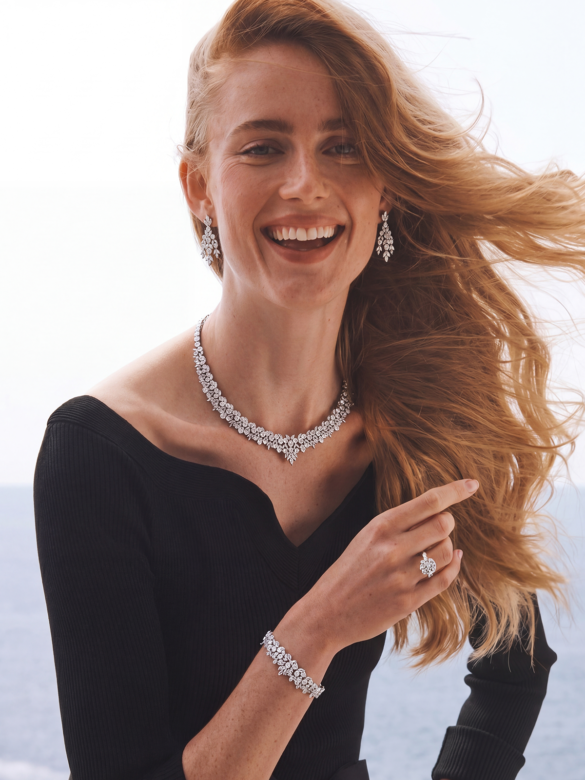 Marielle Kolye Bileklik Küpe Yüzük Set