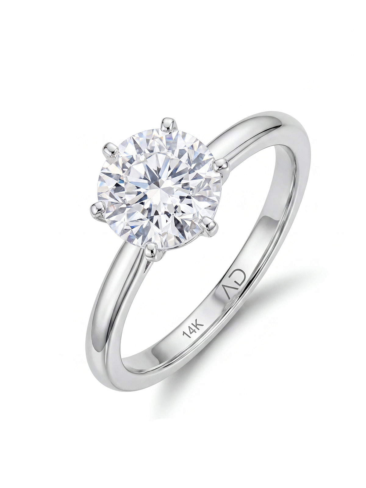 6 Tırnak Tektaş Yüzük