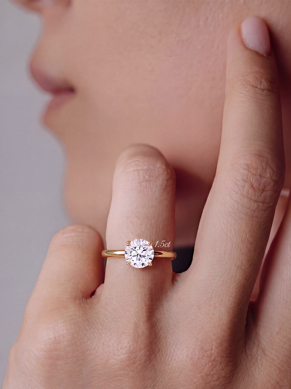 4 Tırnak Tektaş Yüzük