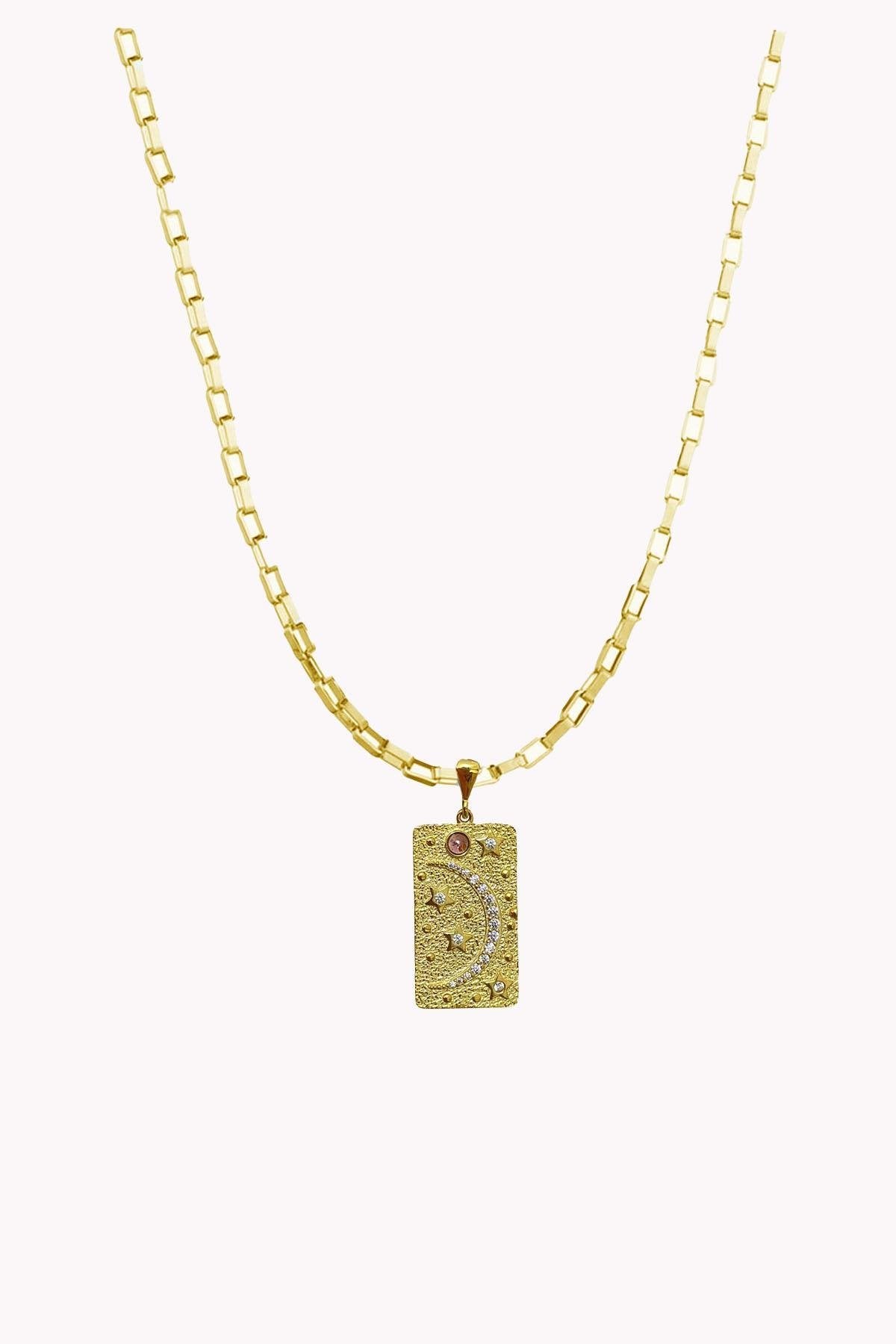 Plate Chain Kolye