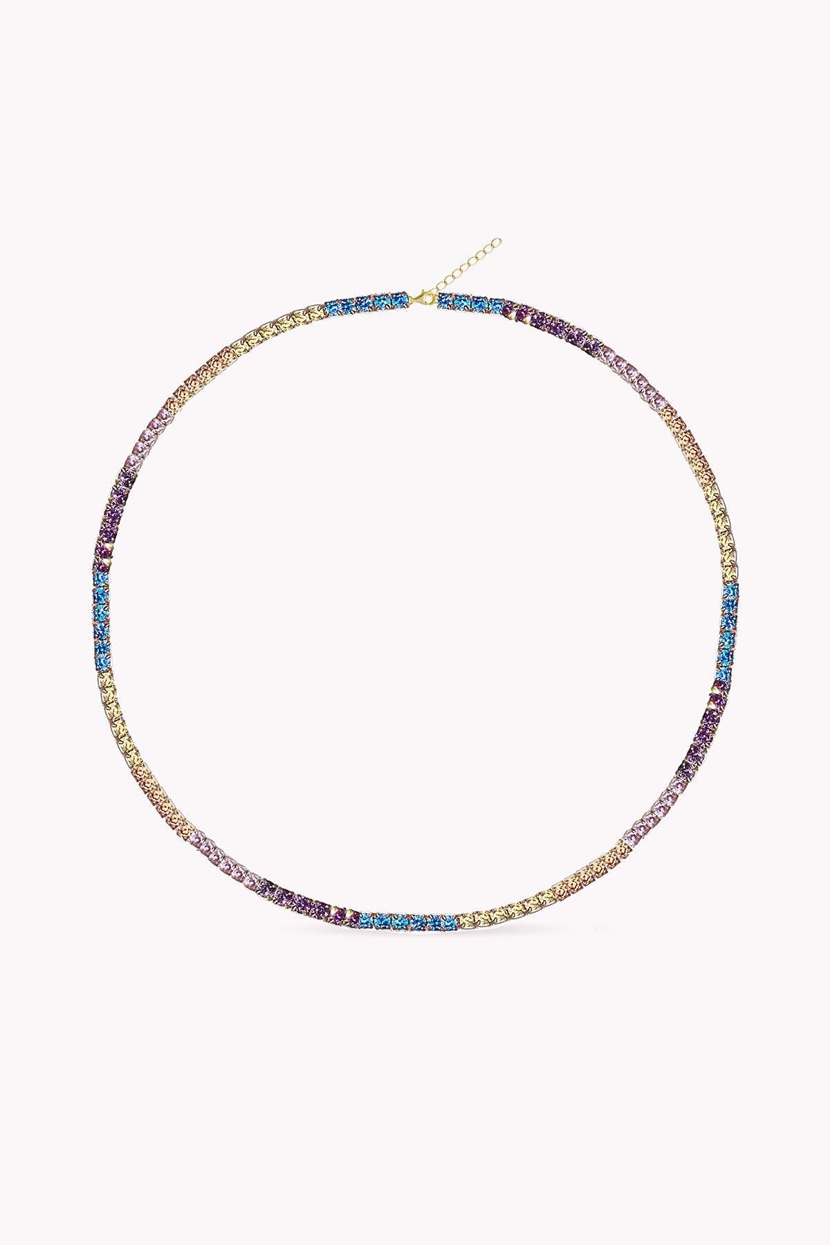 2MM | Choker Rainbow Su Yolu Kolye Atelier Duygu.