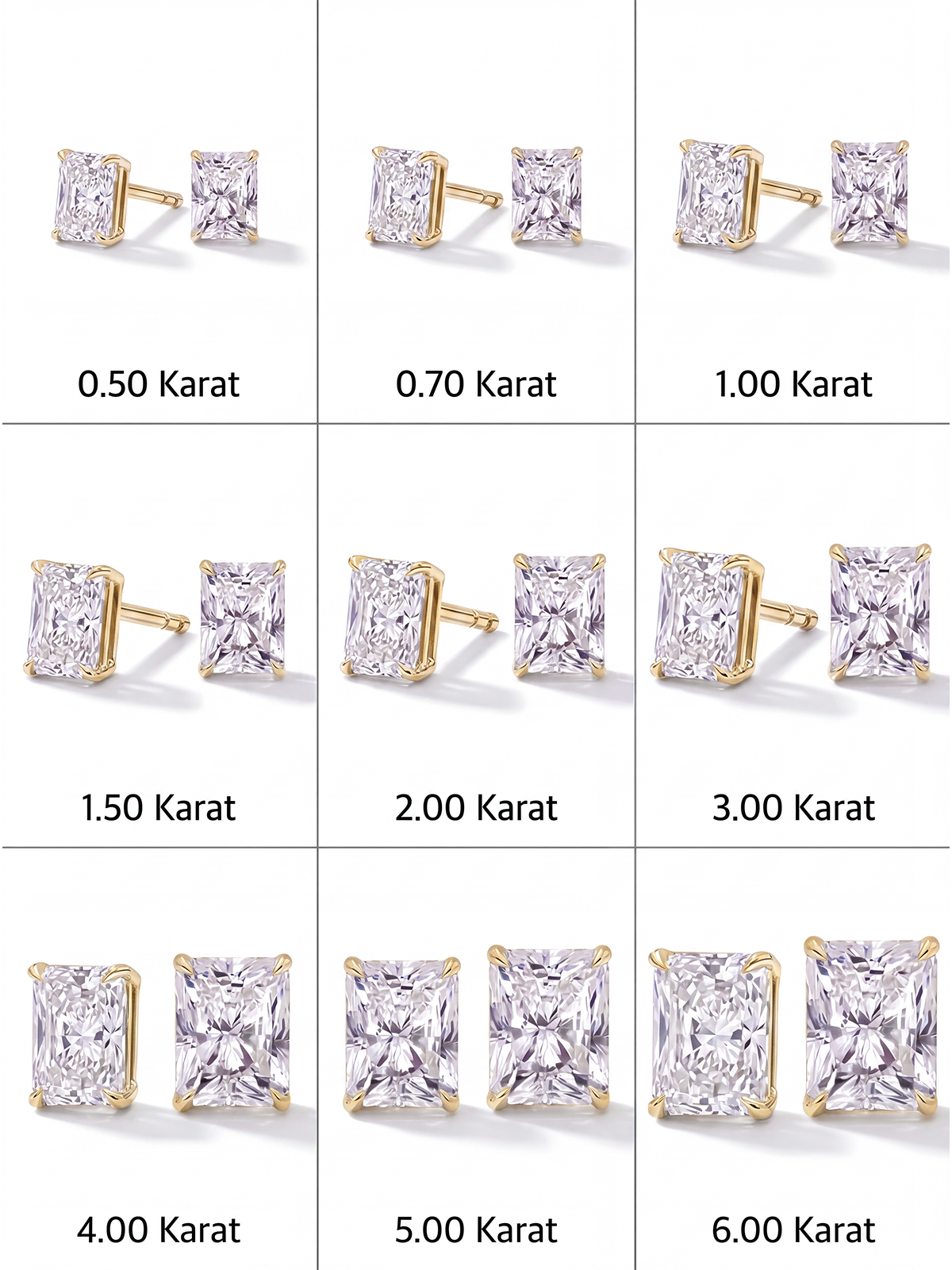 Radiant Kesim Tektaş Küpe