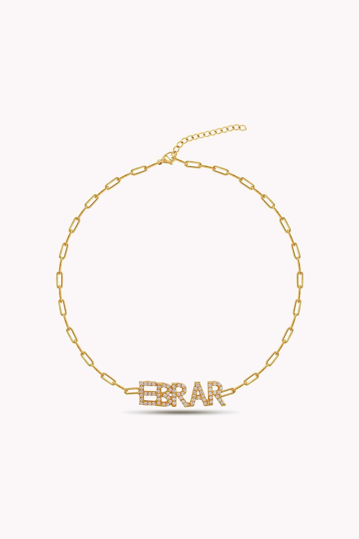 Stone Letter Bracelet
