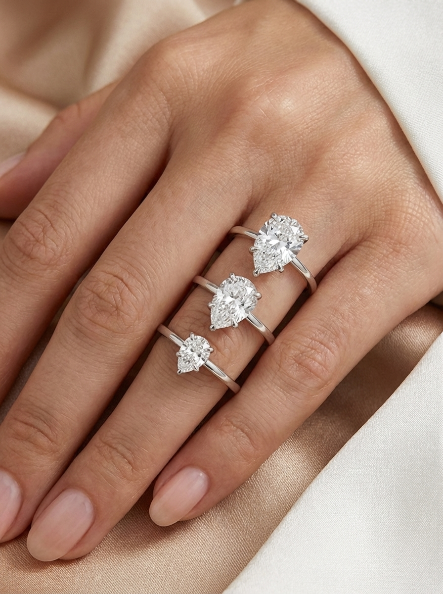 1.0CT | Damla Kesim Yüzük