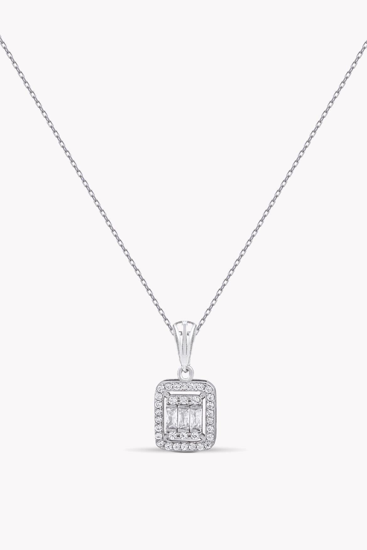 Baguette Necklace