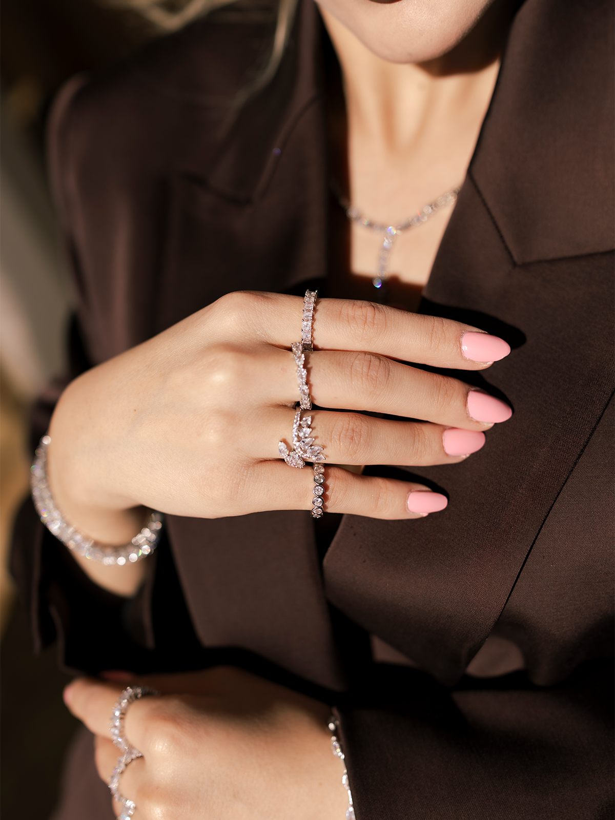 Princess Cut Avelin Yüzük