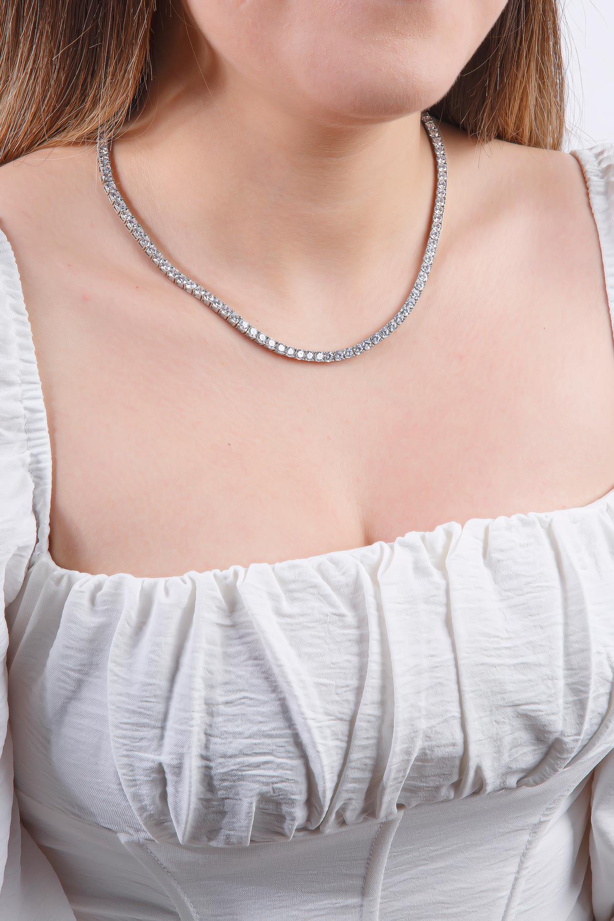 4MM | Döküm Su Yolu Kolye  Atelier Duygu.