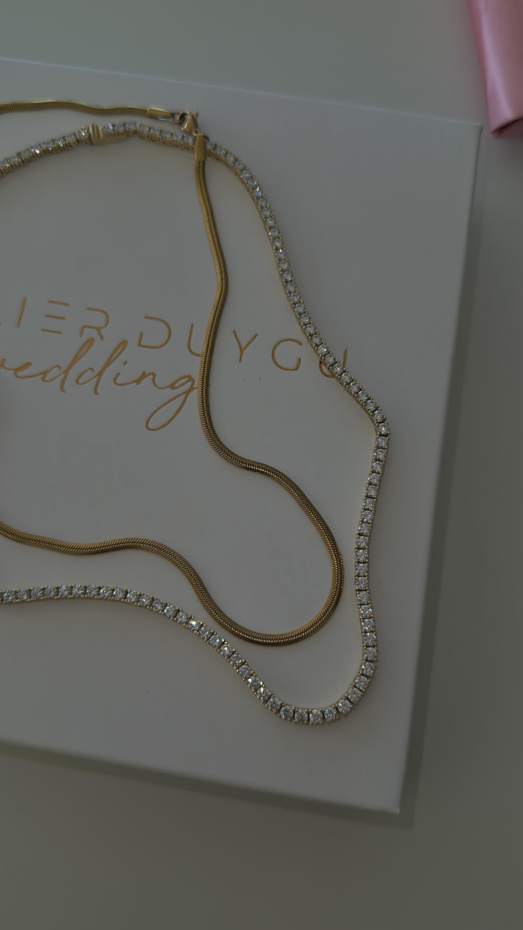 3MM | Cast Waterway Necklace